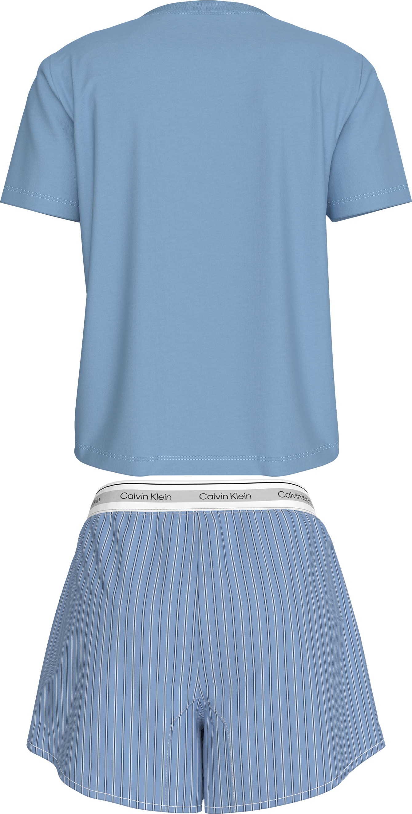 Calvin Klein Underwear Schlafanzug "S/S TEE SHORT SET", Mit elastischem Bun günstig online kaufen