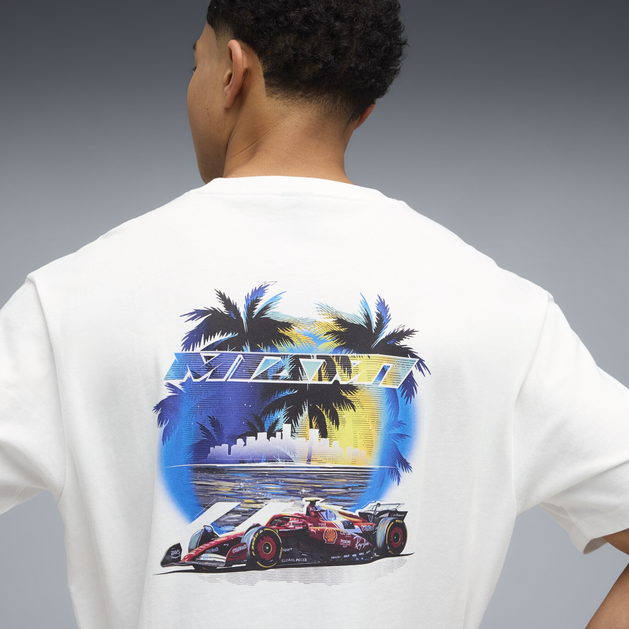 PUMA T-Shirt »Scuderia Ferrari Miami Oversized T-Shirt Herren«