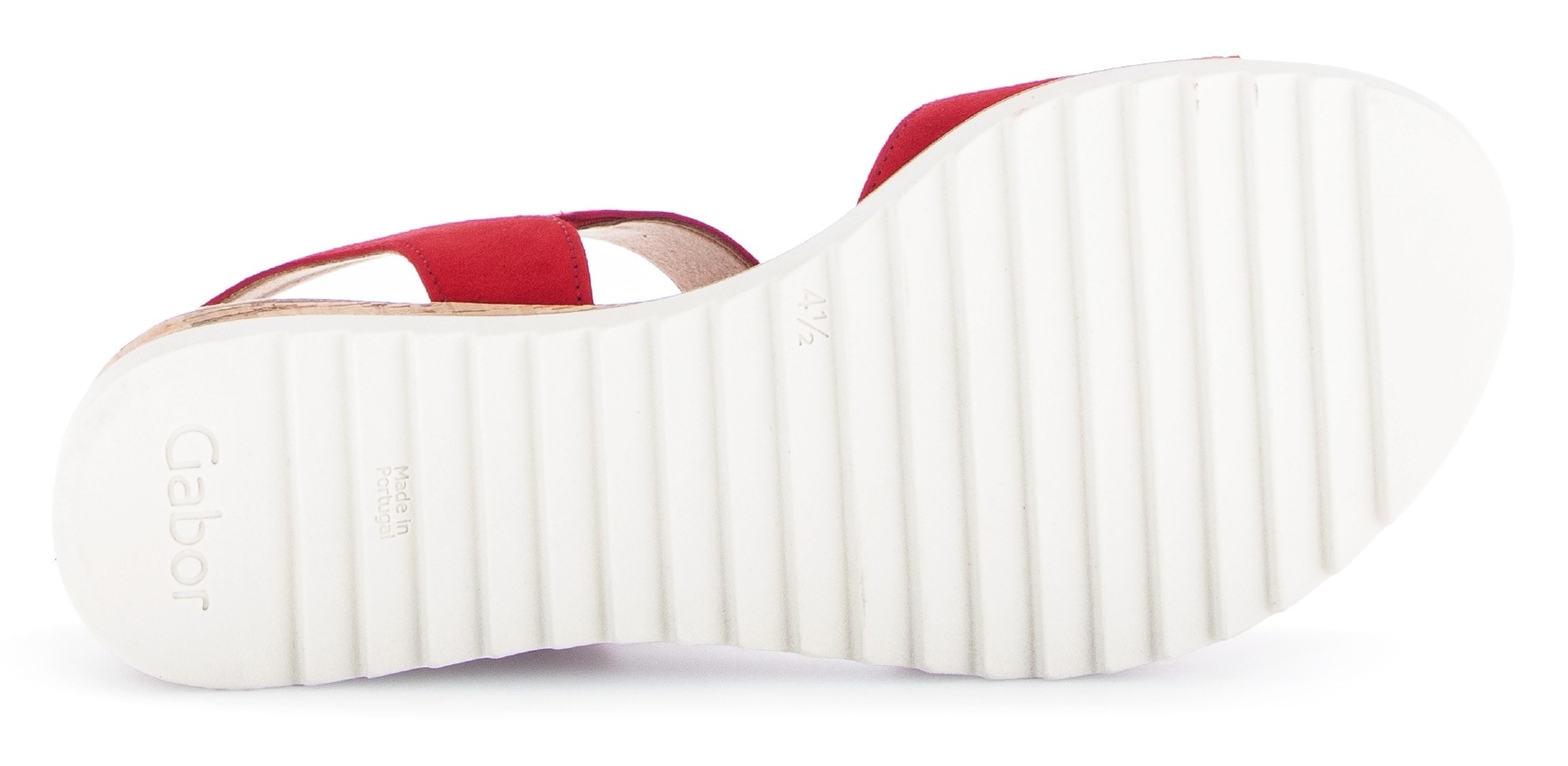 Gabor Keilsandalette »GENUA«, Sommerschuh, Riemchensandale, Komfortschuh in Weite G (=weit)