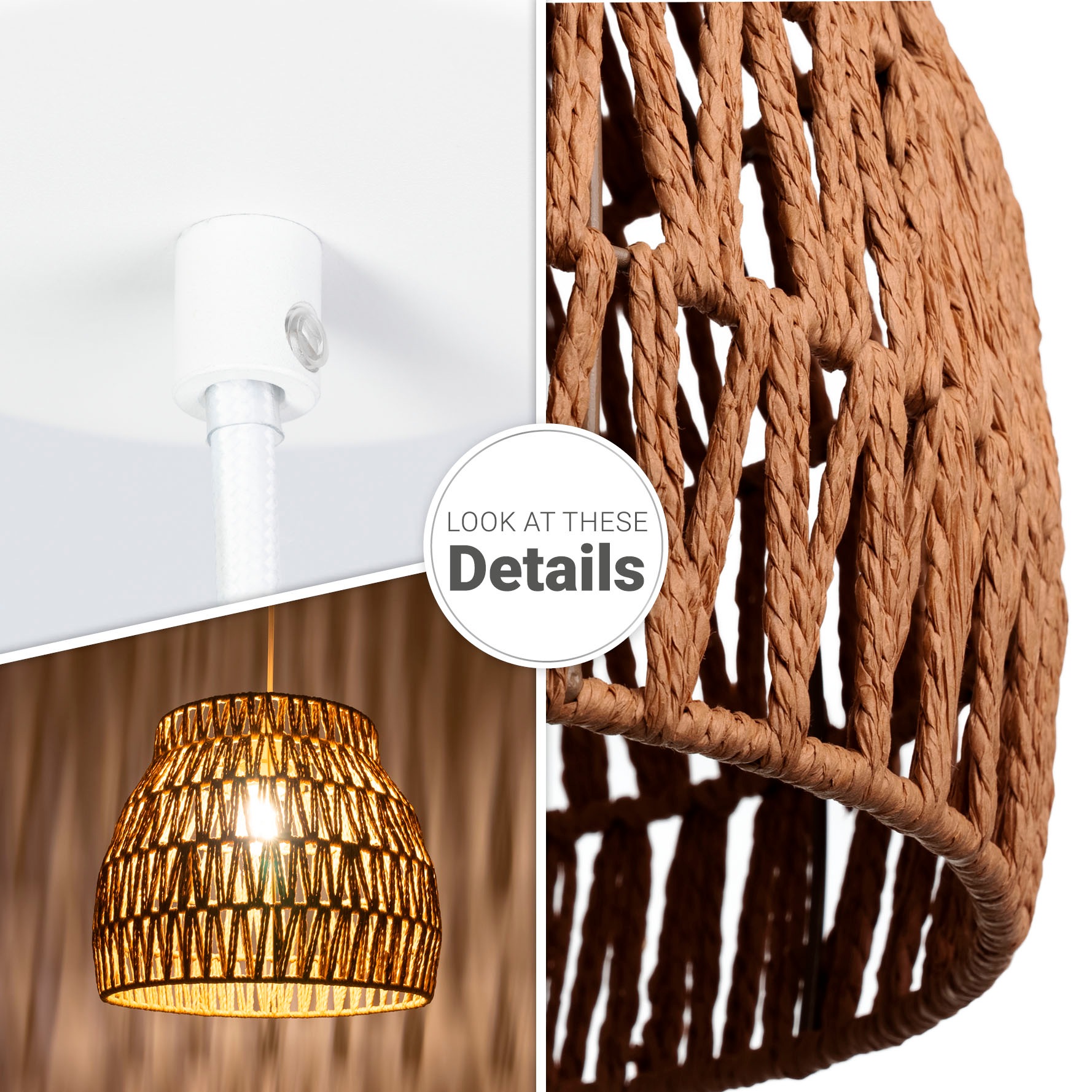 Paco Home Pendelleuchte »HUGO PD1« E27