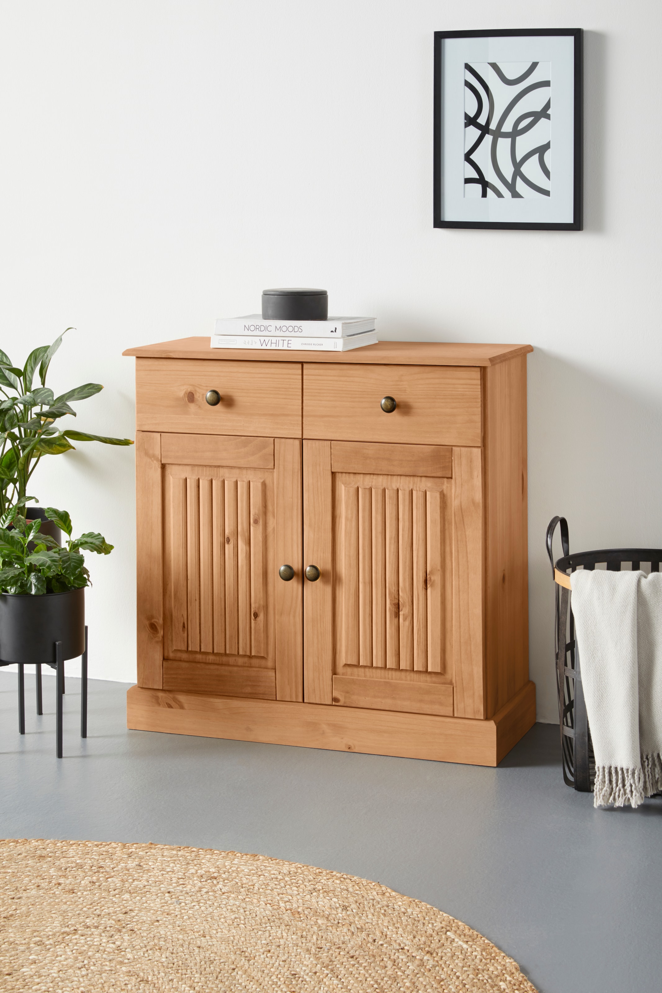 Home affaire Sideboard "Liotta", Kommode mit verstellbaren Einlegeboden, ma günstig online kaufen