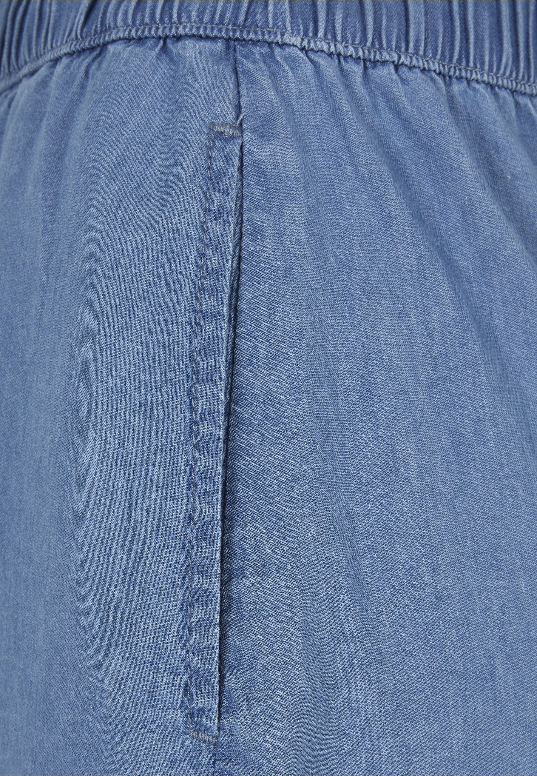 URBAN CLASSICS Sommerrock »Urban Classics Damen Ladies Long Wide Light Denim Skirt« 1 Stk.