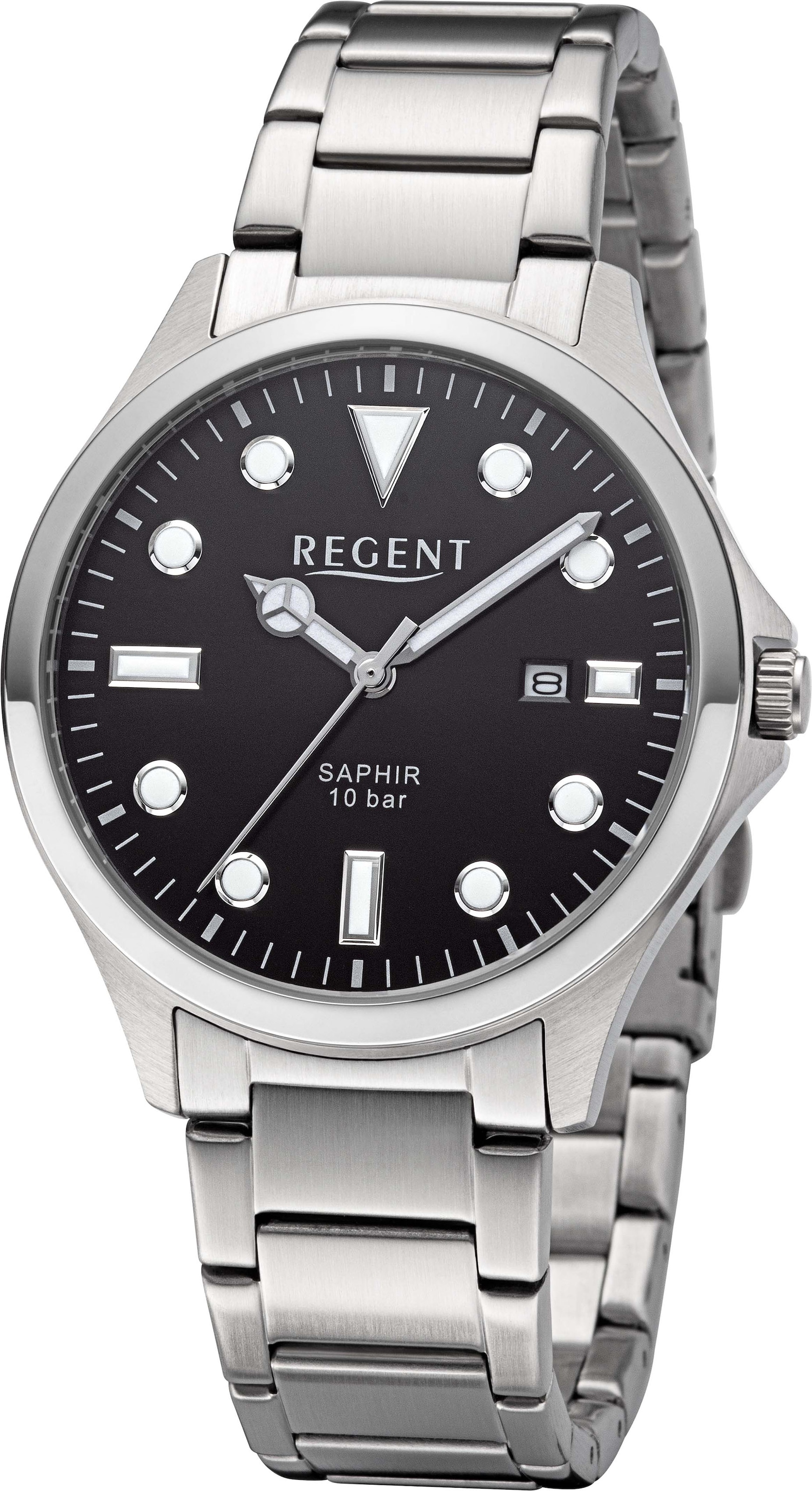 Regent Quarzuhr »11150772 - 30115SS« online | bestellen BAUR