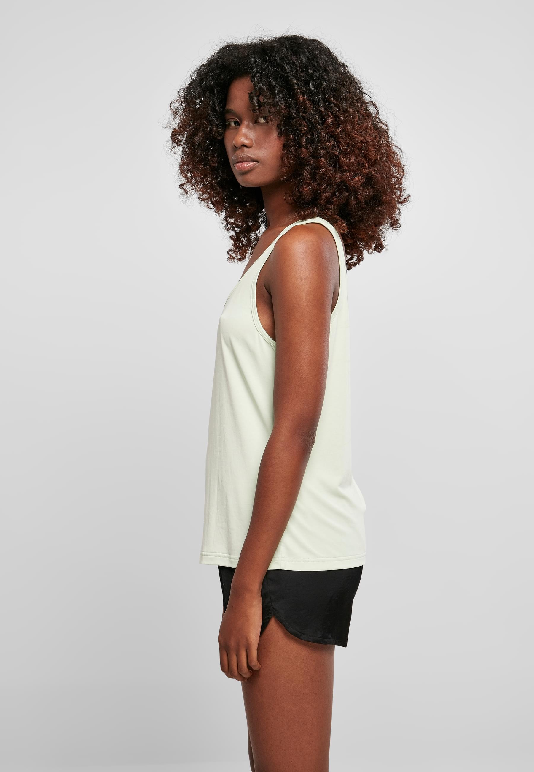 URBAN CLASSICS Muskelshirt »Urban Classics Damen Ladies Modal Loose Top«, (1 tlg.)