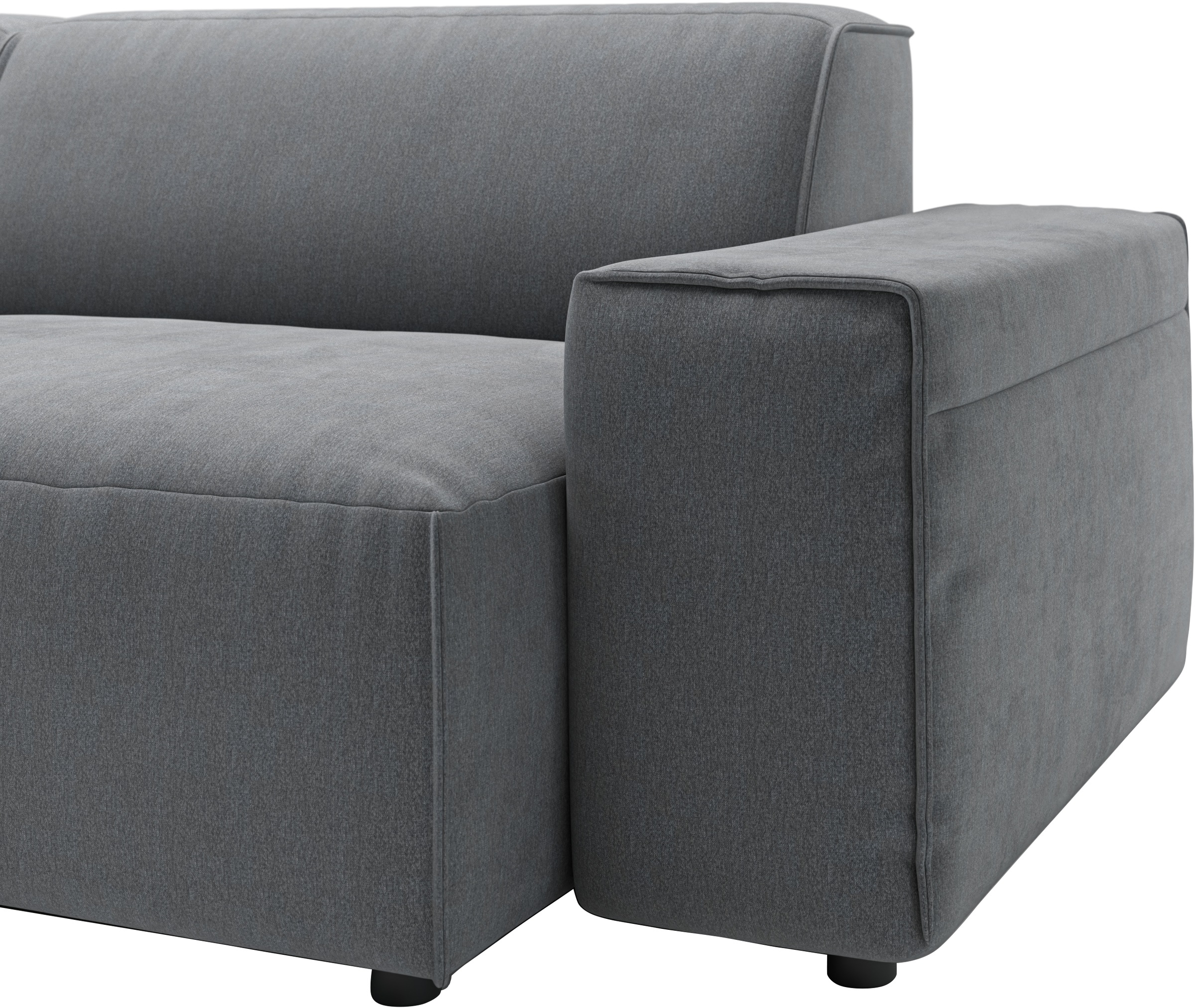 andas Big-Sofa »Glimminge  auch in Breitcord, Feincord + Easy care-Bezug,«, besondere Kedernähte Zierkissen