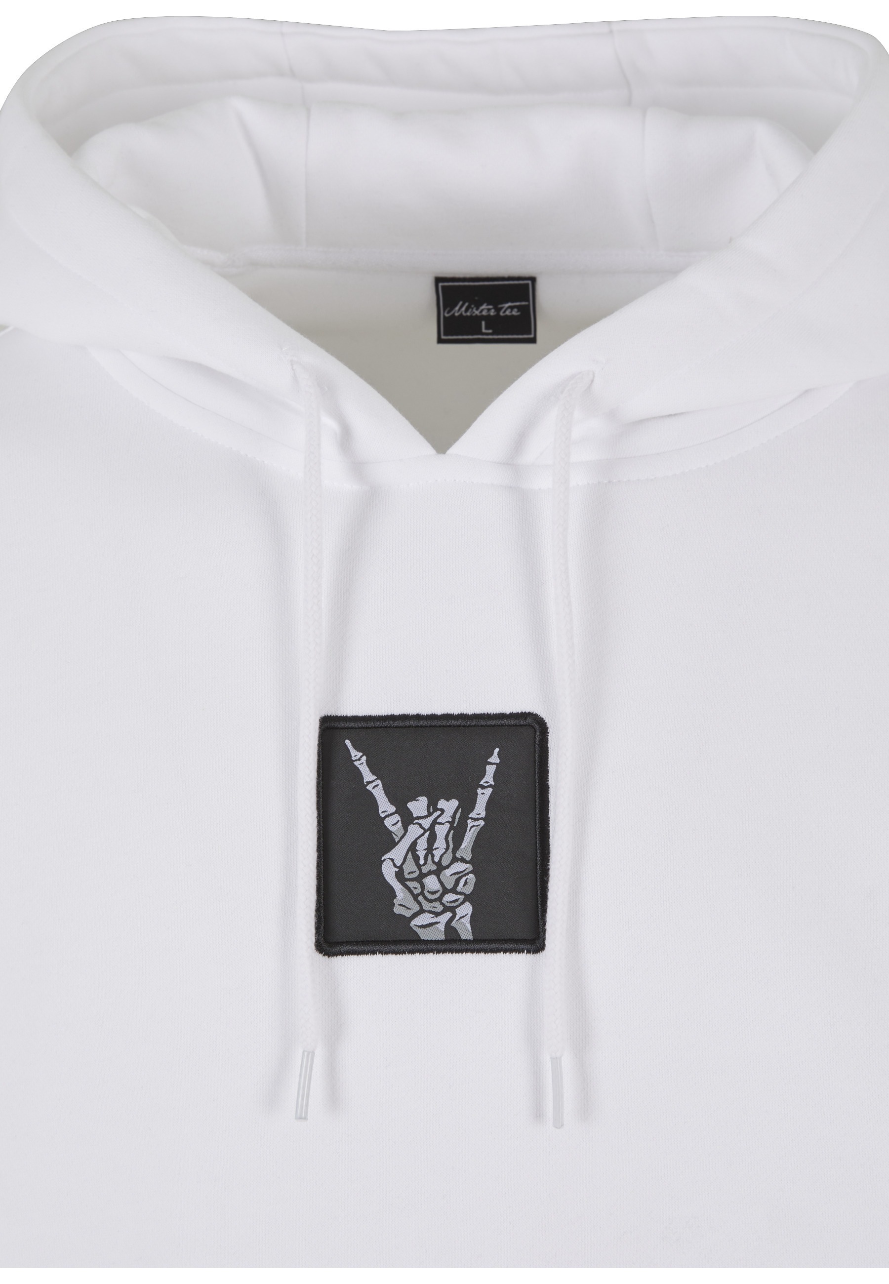 Thumbnail - MisterTee Kapuzenpullover "MisterTee Herren Skelett Patch Hoody" 1 Stk.