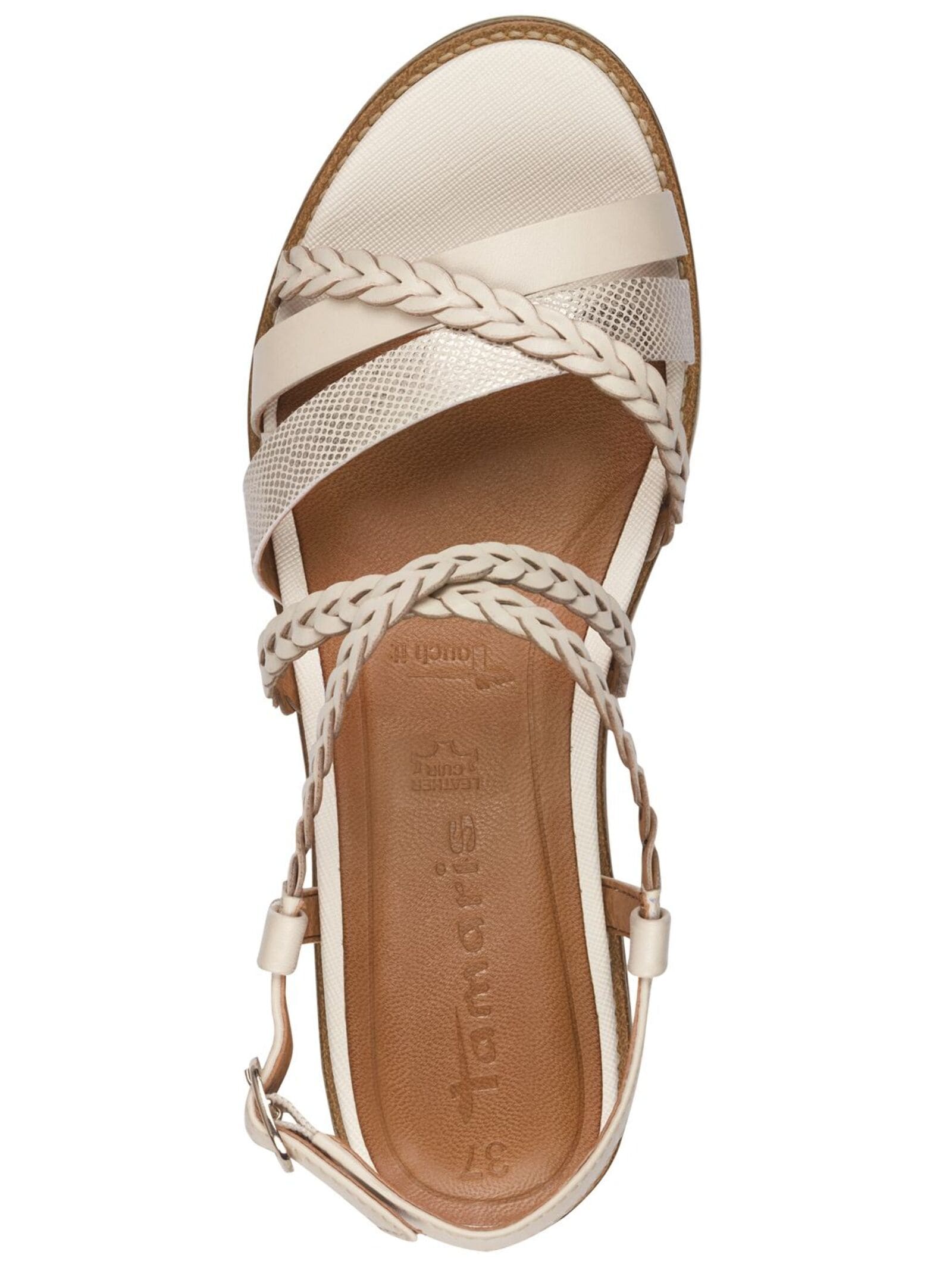 Tamaris Keilsandalette »Tamaris Sandalen Leder/Synthetik«