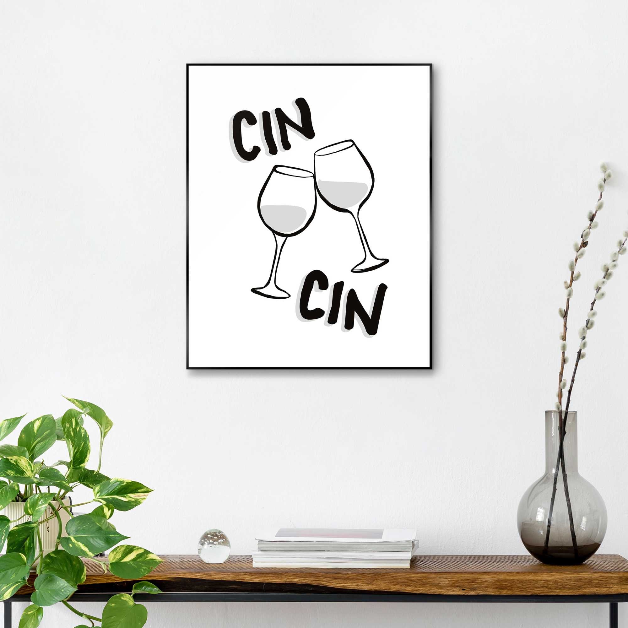 Reinders! Paveikslas su grotelės »Cin Cin«