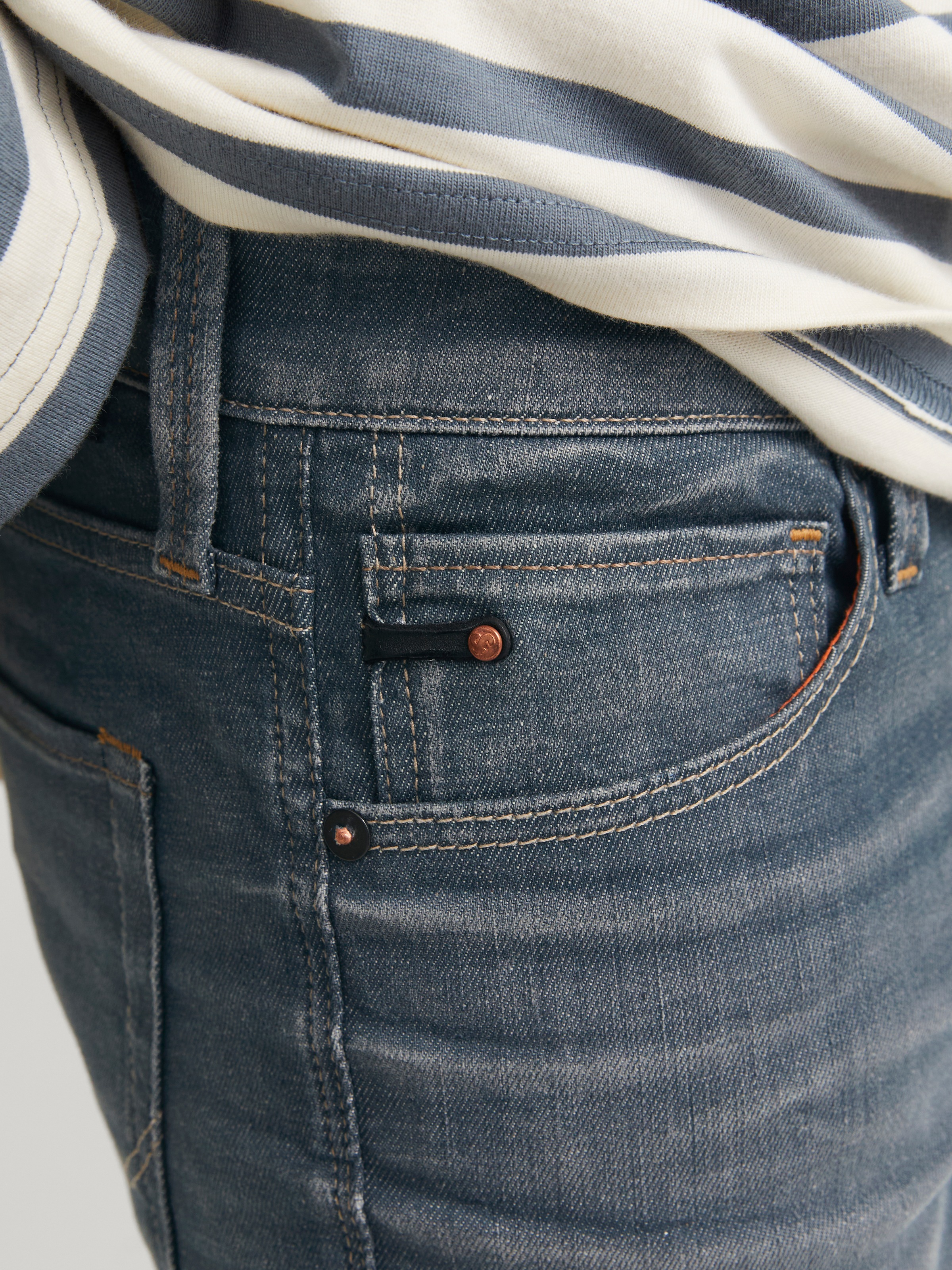 Jack & Jones Jean Glenn Original Sq 703 Grey Denim 28 Homme 6