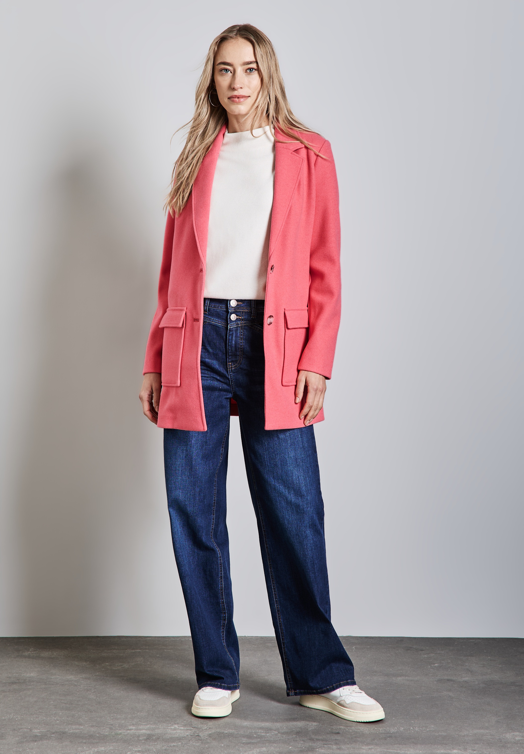 STREET ONE Outdoorjacke, ohne Kapuze, mit Reverskragen
