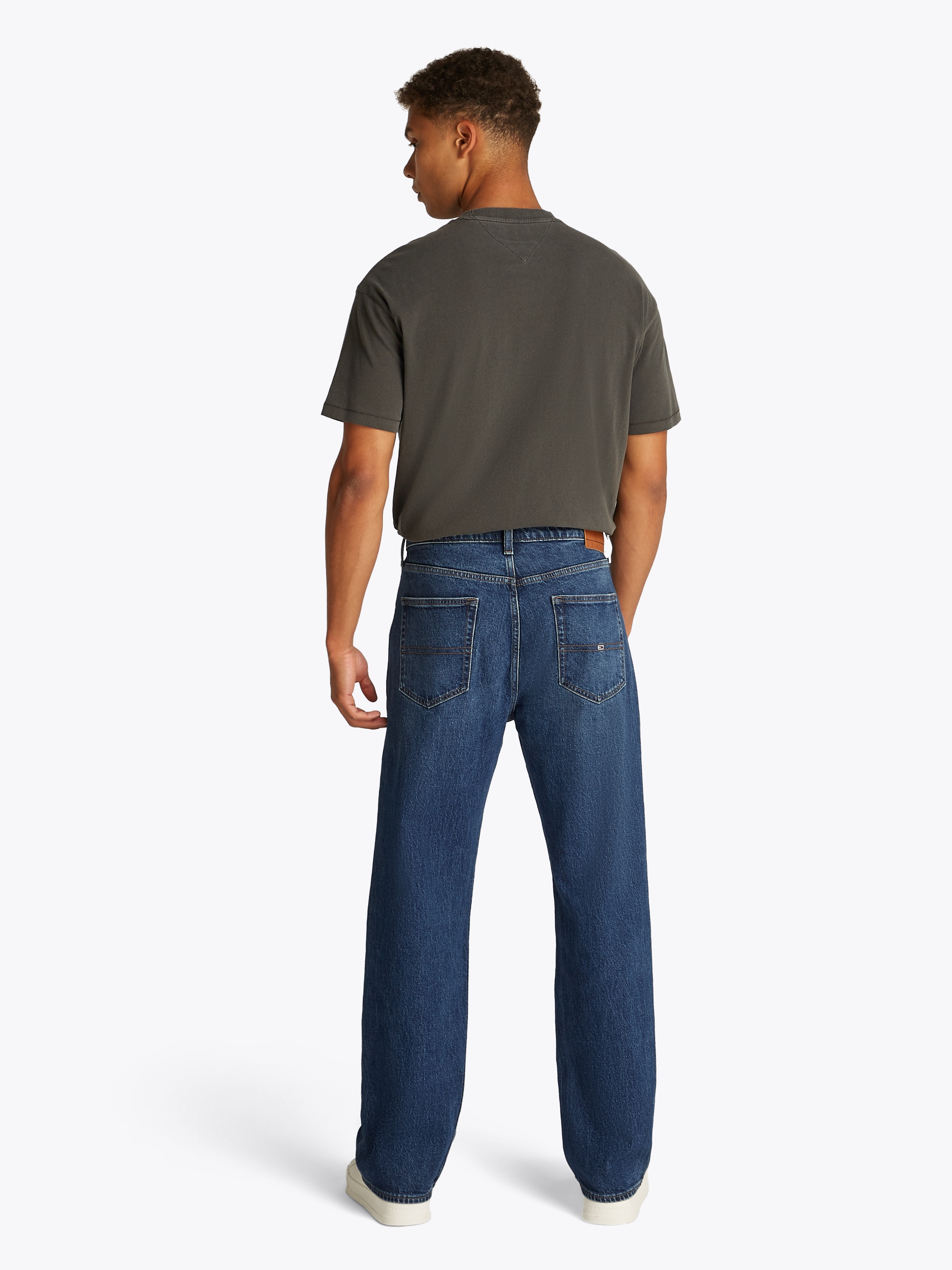 Tommy Jeans Regular-fit-Jeans »Otis Regular Straight«, Mit Gürtelschlaufen