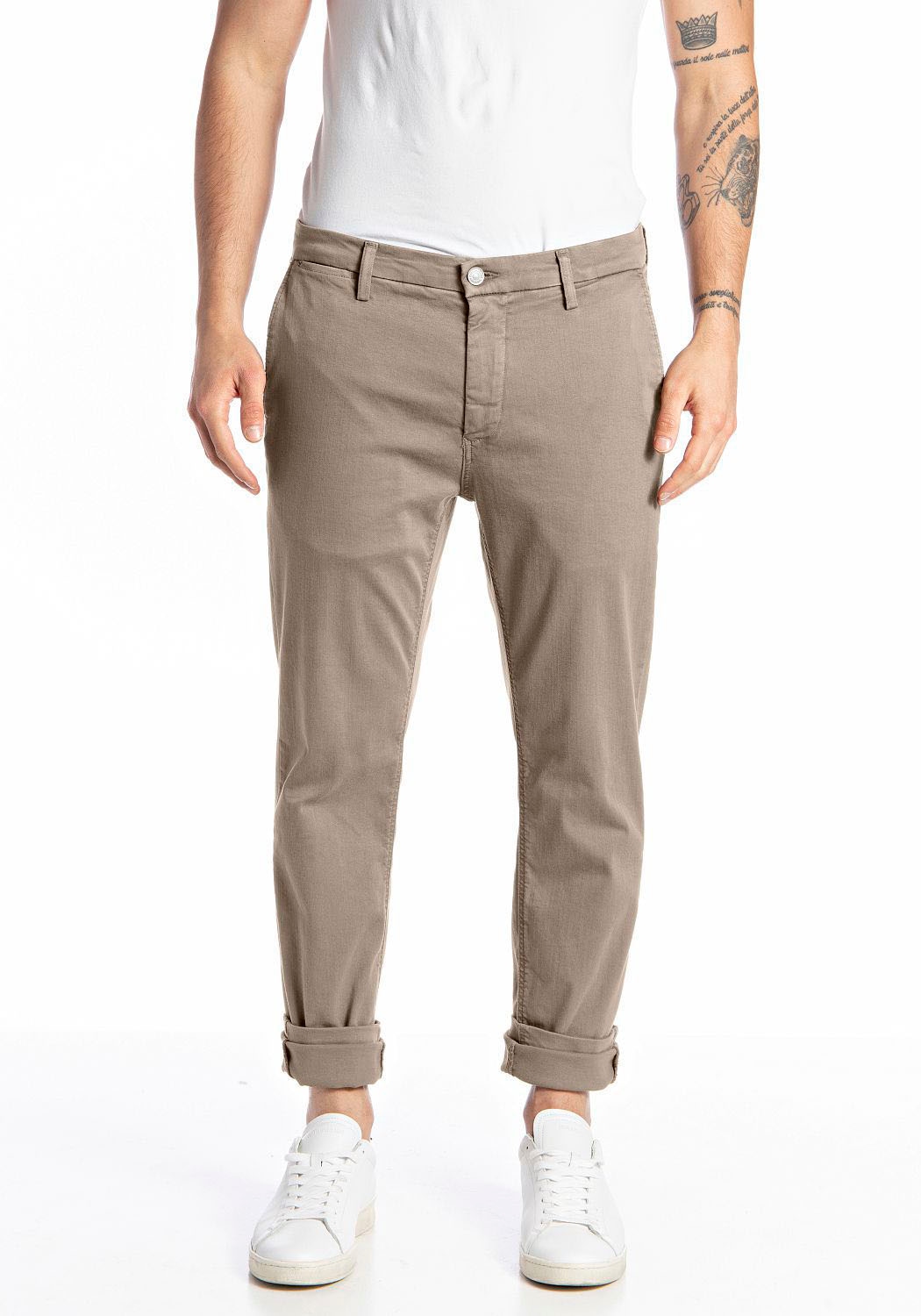 Replay Chinohose "ZEUMAR Hyperflex", im Slim Fit günstig online kaufen