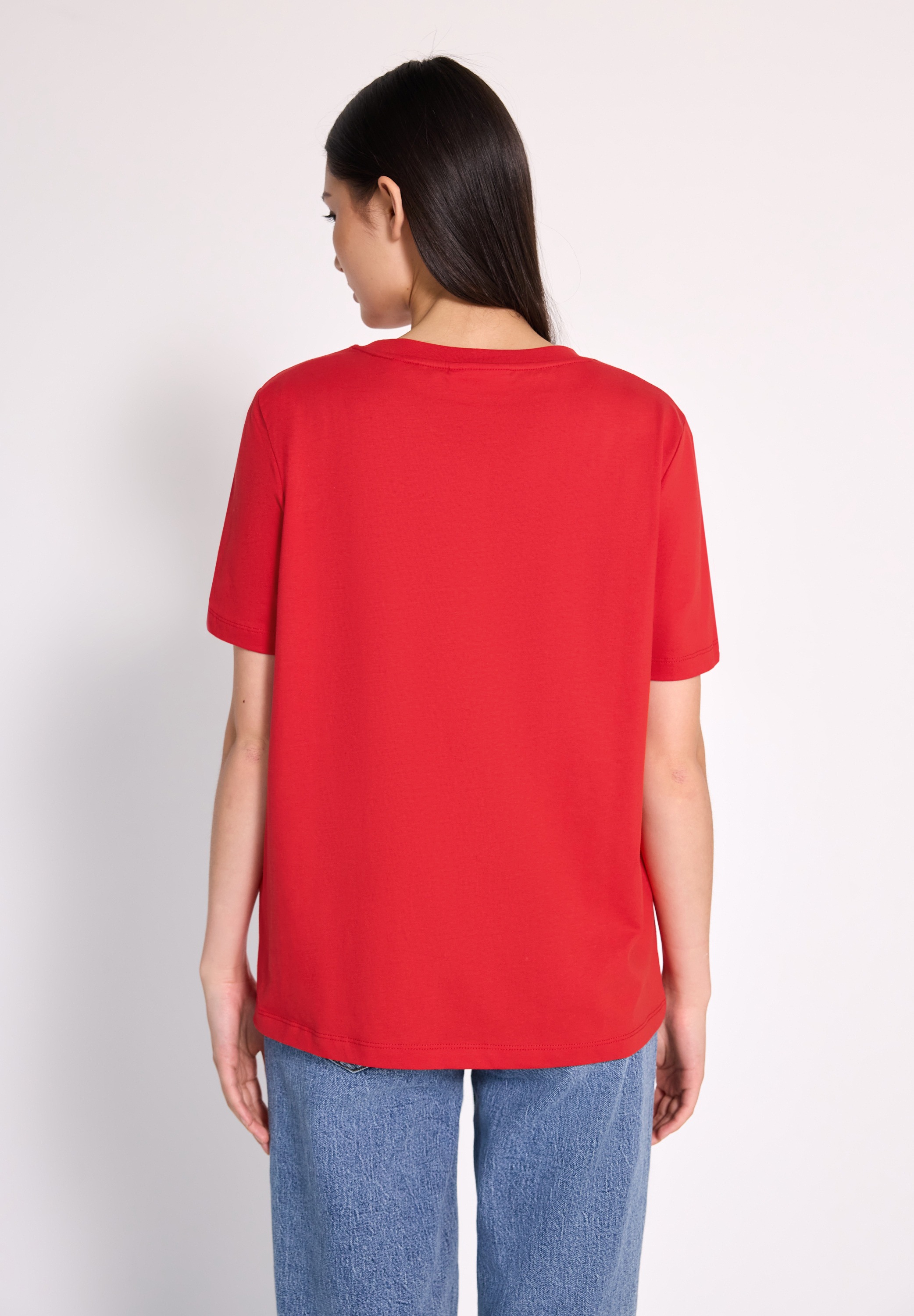 STREET ONE STUDIO T-Shirt aus reiner Baumwolle