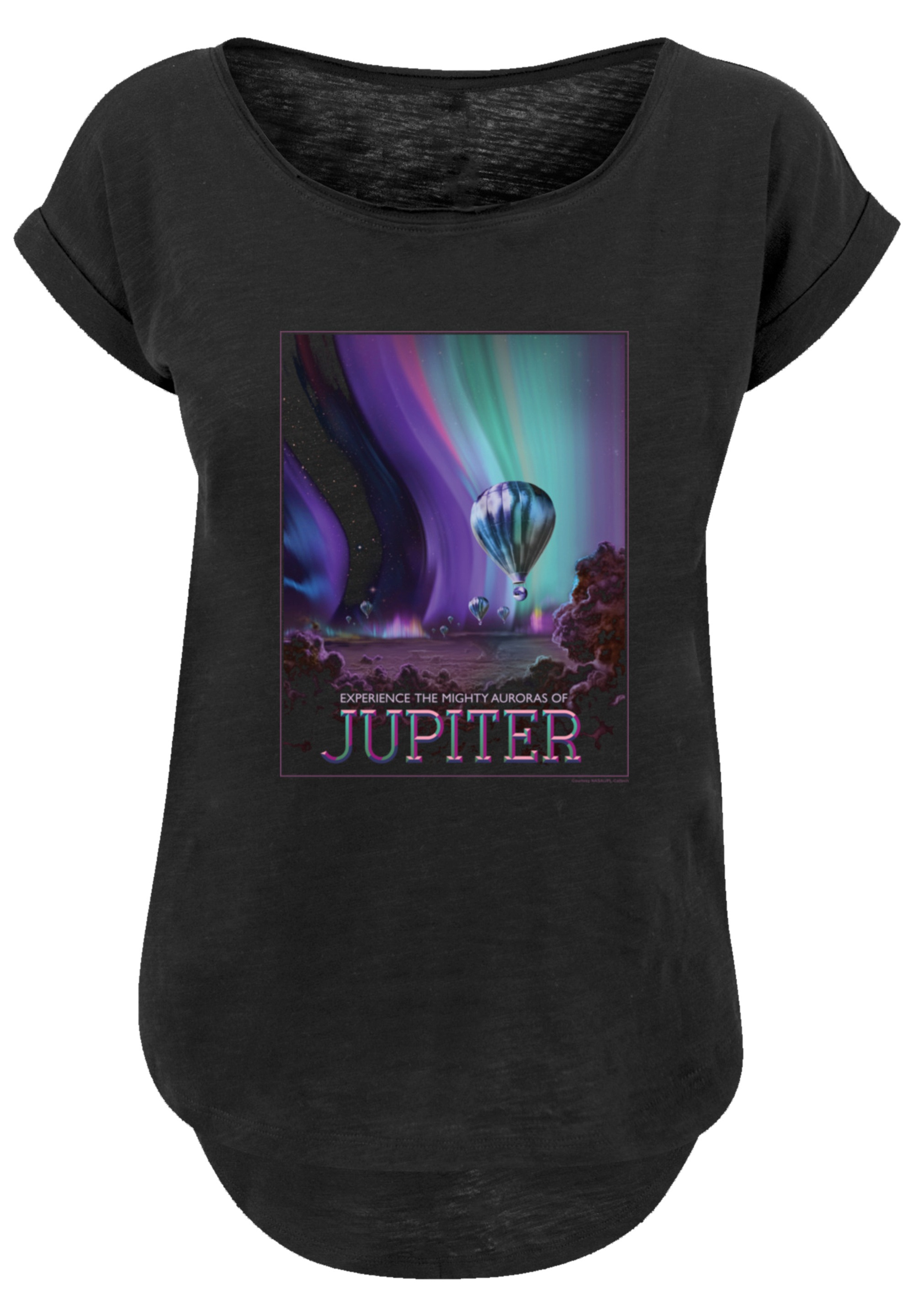 F4NT4STIC T-Shirt "NASA Auroras Of Jupiter Interplanetary", Premium Qualitä günstig online kaufen