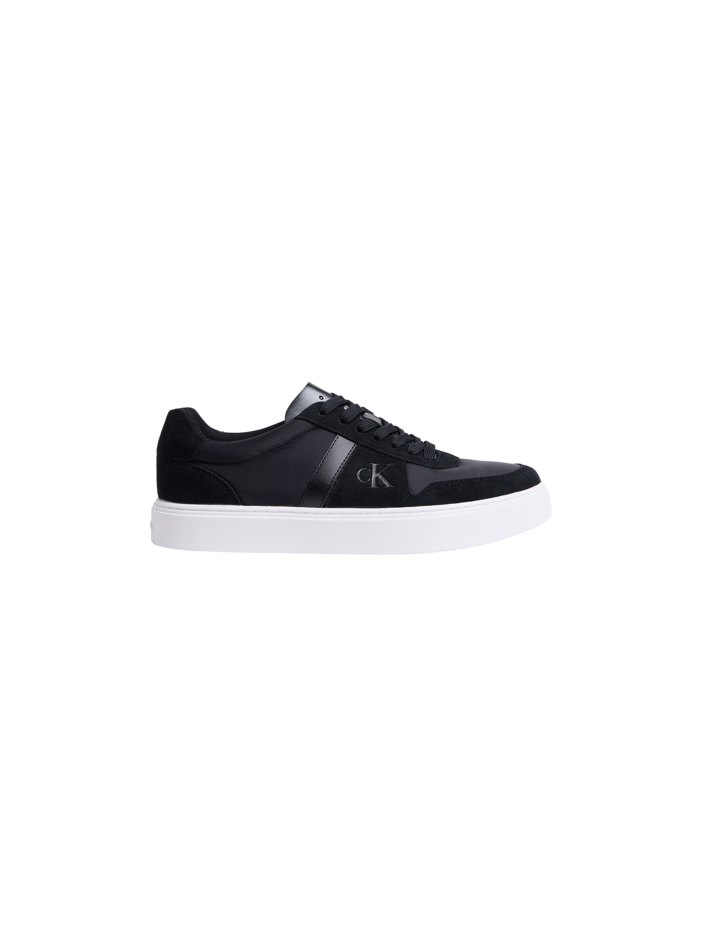 Calvin Klein Jeans Sneaker »CLASSIC CUPS LACE MIX EMB TONGUE«  Schnürschuh, Basket-Sneaker, Freizeitschuh in sportiver Optik