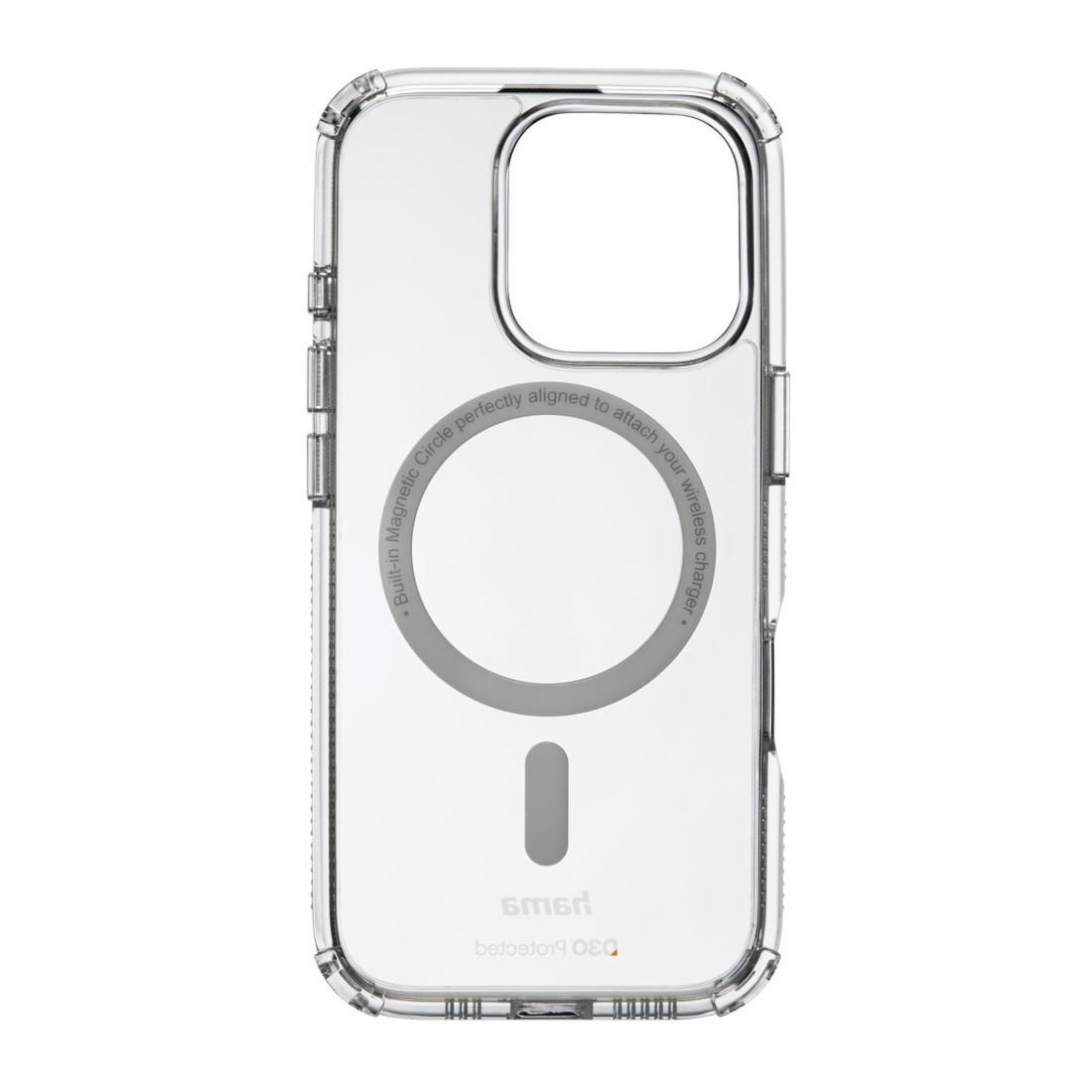 Hama Smartphone-Hülle »Handyhülle „Extreme Protect“ für iPhone 16 Pro (für MagSafe, stoßfest)«, iPhone 16 Pro, 16,0 cm (6,3 Zoll)