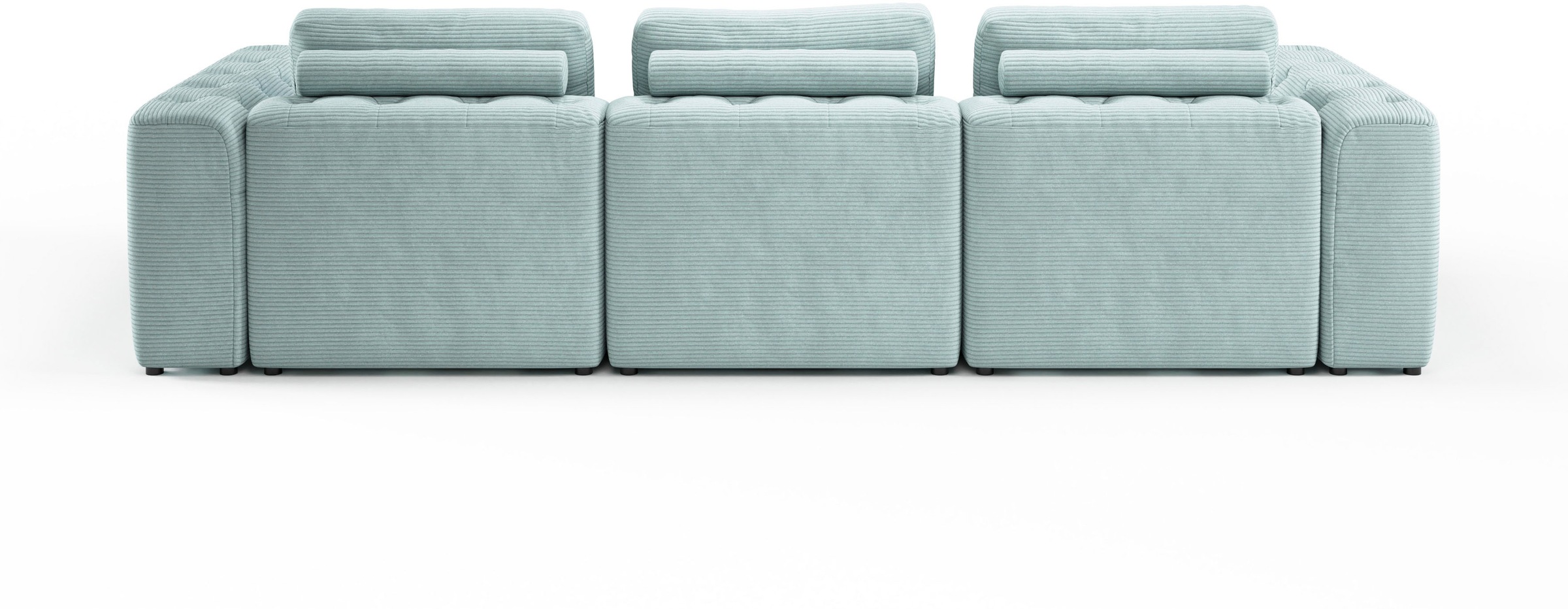 RAUM.ID 3-Sitzer »Cushid«, Modulsofa, bestehend aus 3 Teilen, Breite 300 cm
