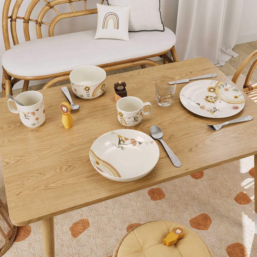 Villeroy & Boch Kinderbecher »Kindergläser Roar like a Lion 150 ml 2er Set transparent«