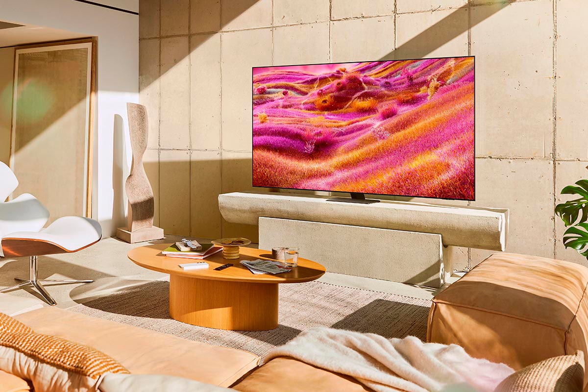Samsung QLED-Fernseher »GQ55QN90FAT«, 4K Ultra HD, Smart-TV, NQ HDR+, Glare Free, Upscaling Pro, Dolby Atmos & AI Sound, bis 165Hz