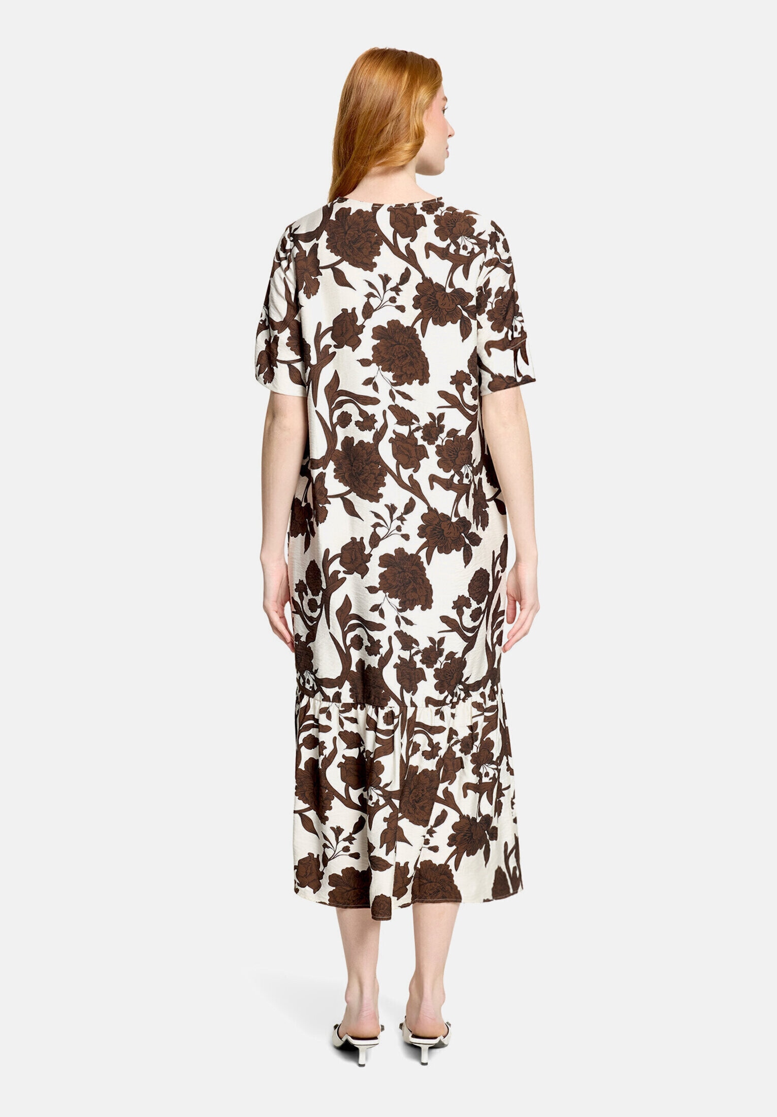 Cartoon Midikleid »Damen mit Volant« Ohne Tasche
