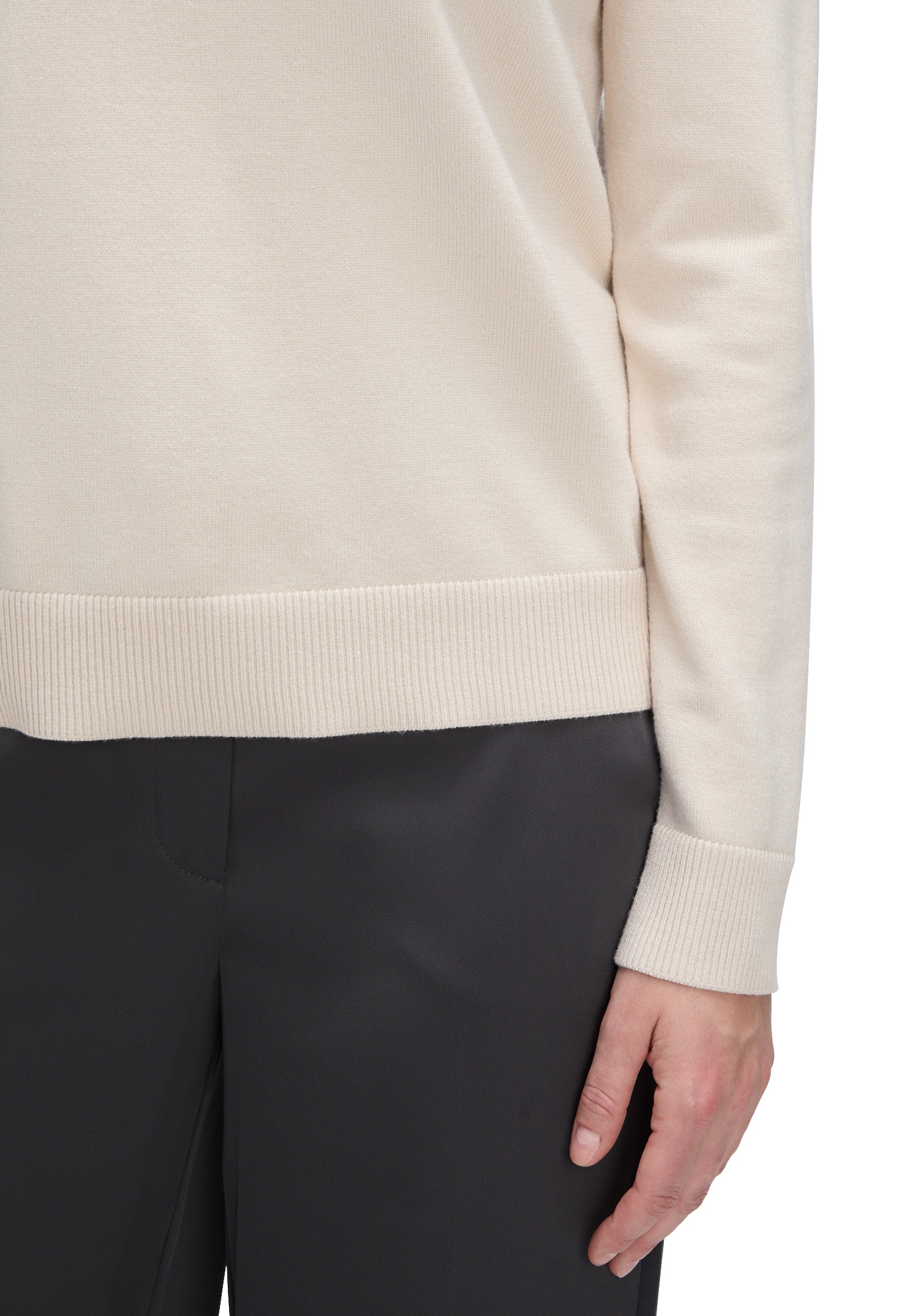 Betty Barclay Strickpullover »Betty Barclay Damen Basic-Strickpullover mit Stehkragen«, (1 tlg.)