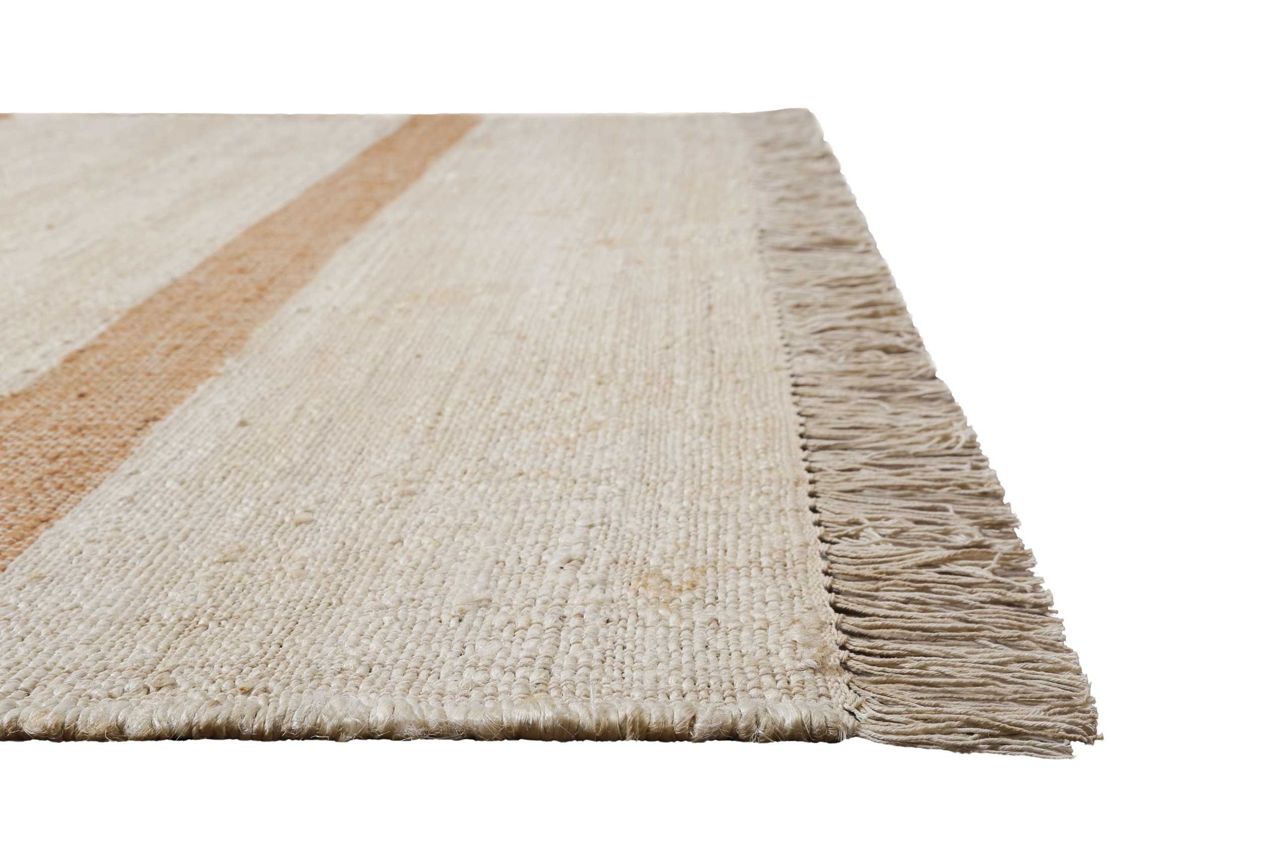 Thumbnail - Green Looop Teppich "Vante GL-82308", rechteckig, 4 mm Höhe, Naturfaser Teppich aus 80% Jute 20% Baumwolle, mit Fransen,...
