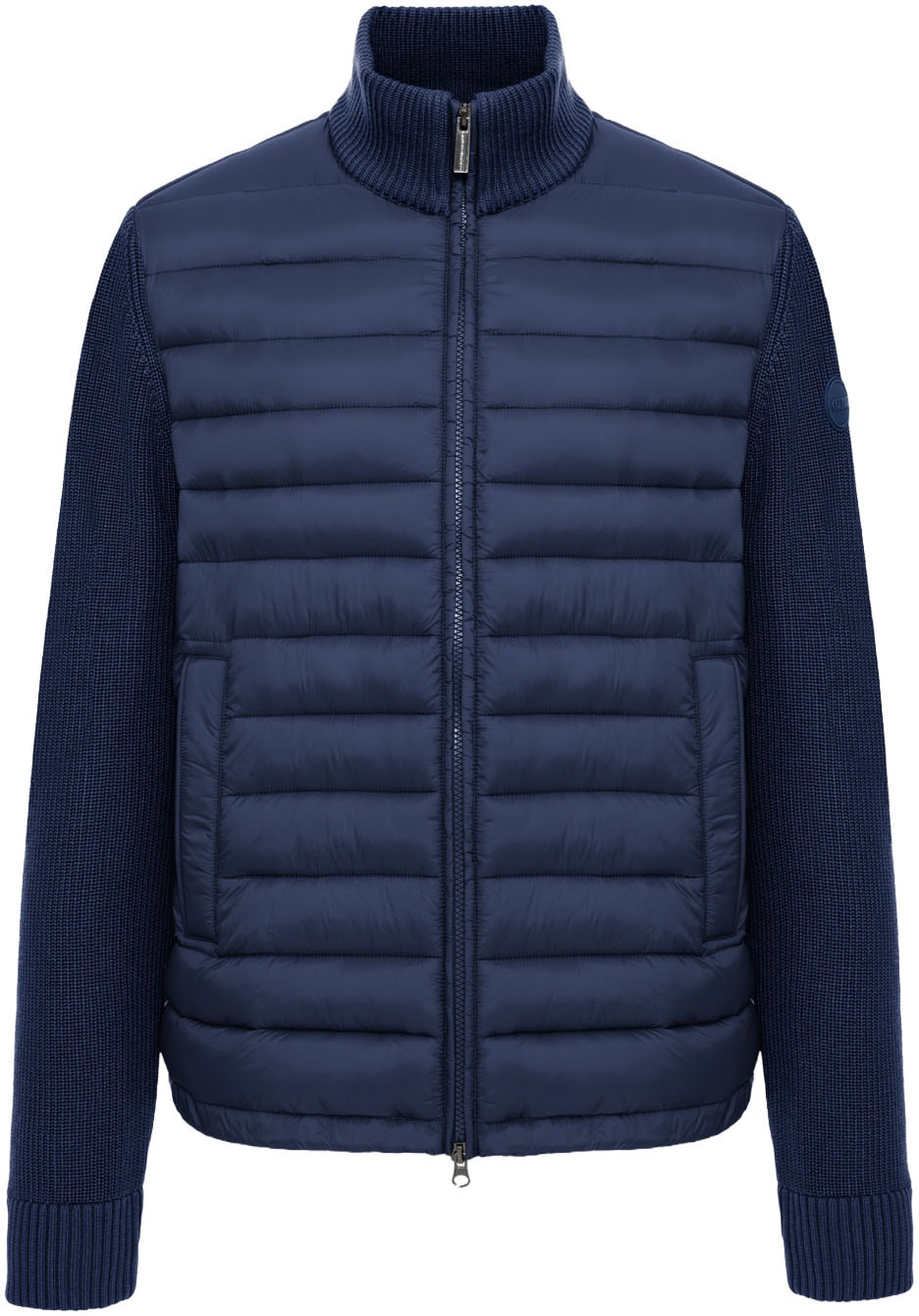 Colmar Hybridjacke Strickärmel, Regular Fit, Zwei-Wege-Reißverschluss