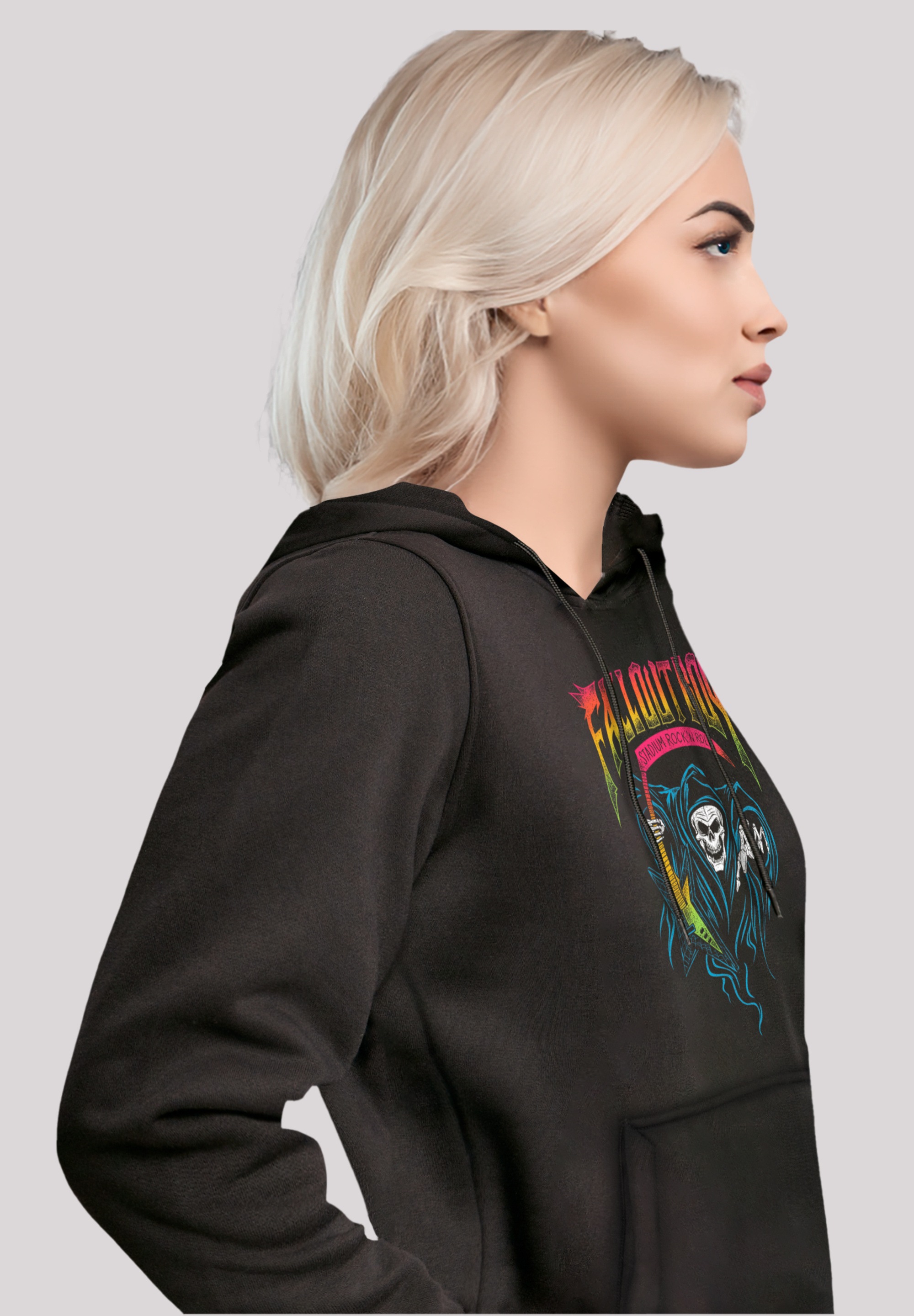 F4NT4STIC Kapuzenpullover »Fall Out Boy Rock And Roll Reaper«, Premium Qualität
