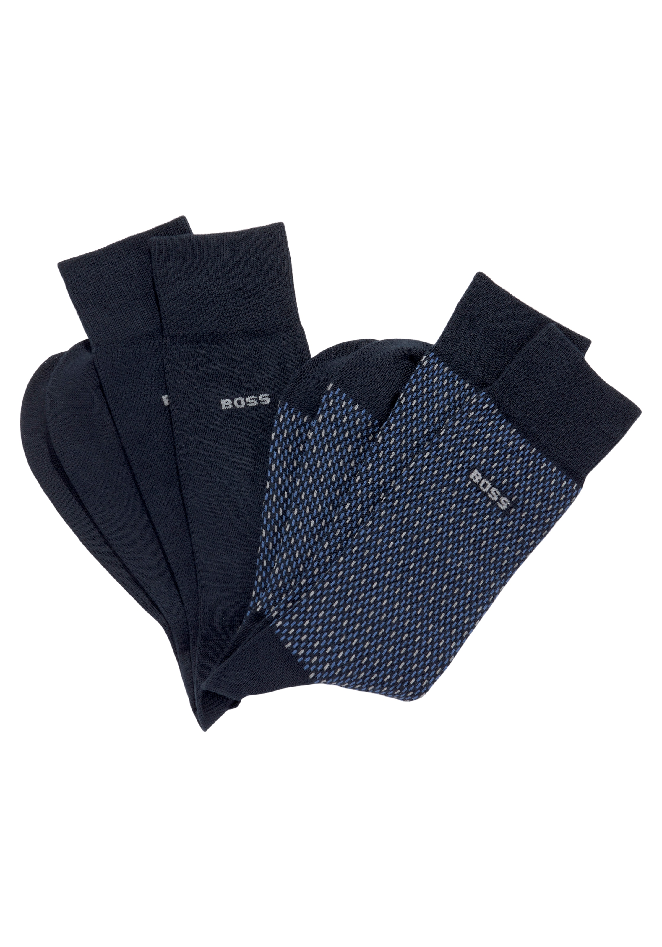 BOSS Socken »2P RS Minipattern CC« (Packung...