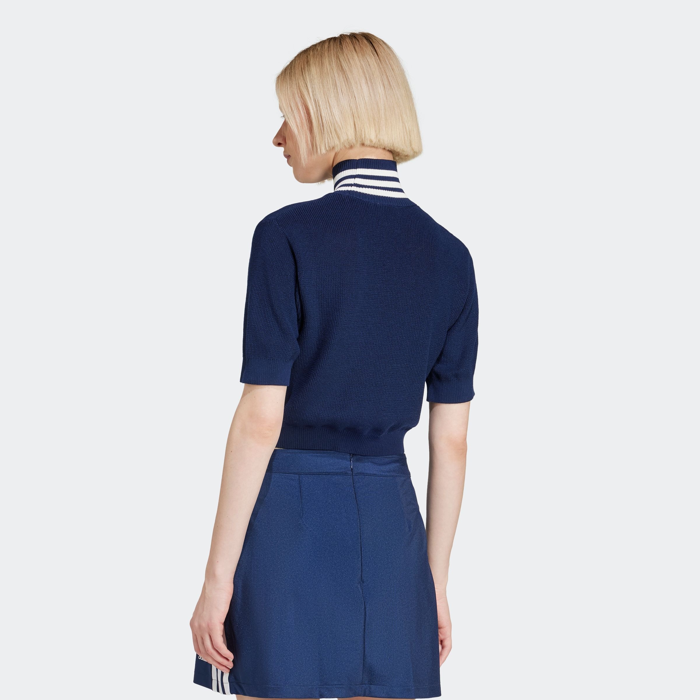 adidas Originals T-Shirt "CROP TURTLENECK" schmale Passform, für Laufen gee günstig online kaufen