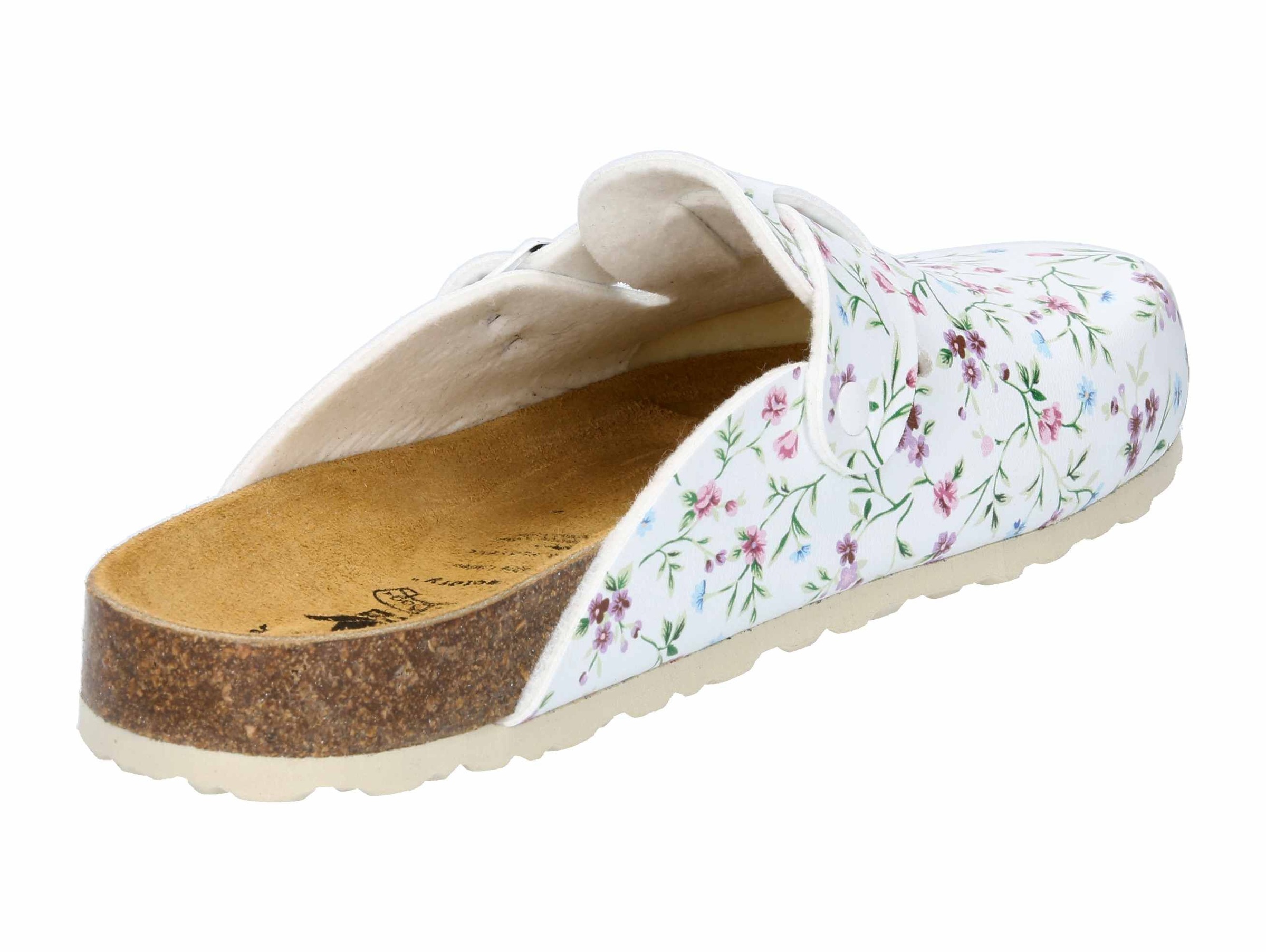 LICO Bioline Clog Print Clogs White 39 3