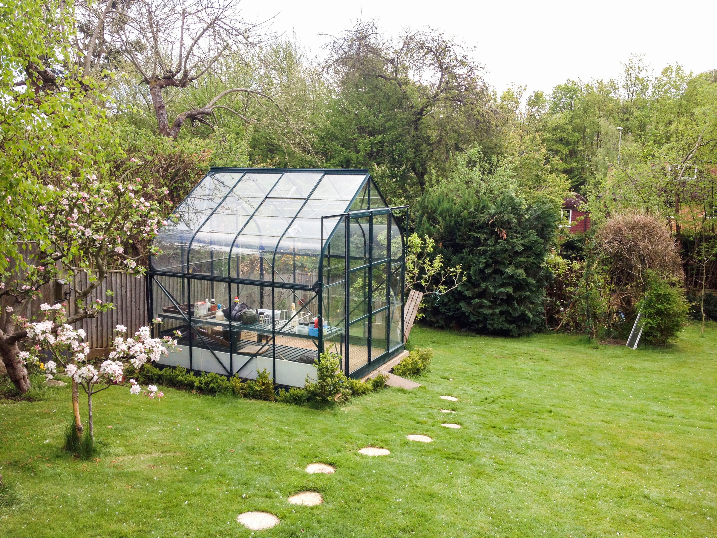 Vitavia Gewächshaus "Dione 6700 smaragd" inkl. Fundamentrahmen, Dachlüfter günstig online kaufen