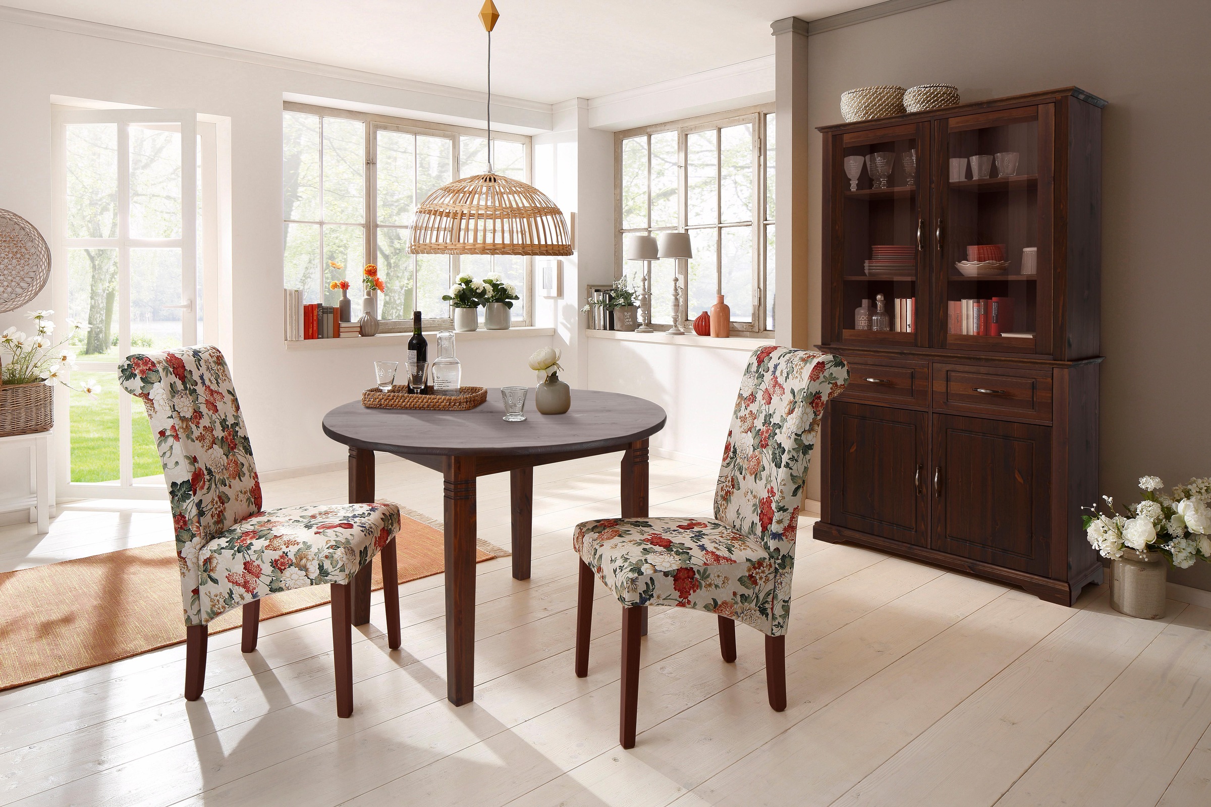 Thumbnail - OTTO home Esstisch "Danuta" aus massiver Kiefer, runde Ausführung