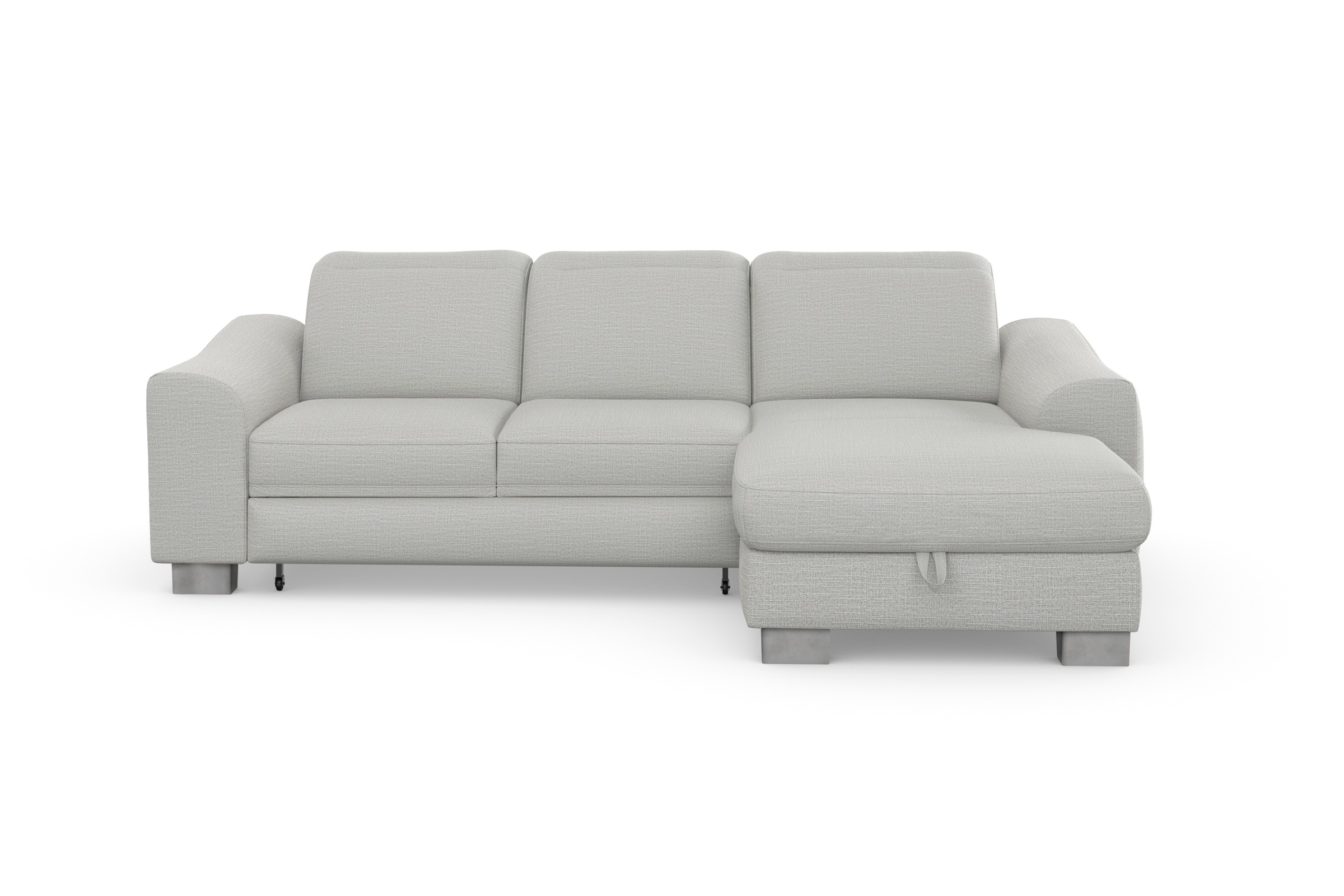 sit&more Ecksofa "Dundee L-Form", mit Federkern und Edelstahlfüßen, wahlwei günstig online kaufen