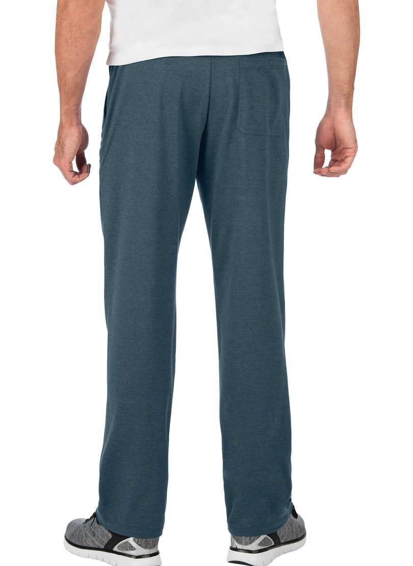 Trigema Jerseyhose »TRIGEMA Hose DELUXE Baumwolle«