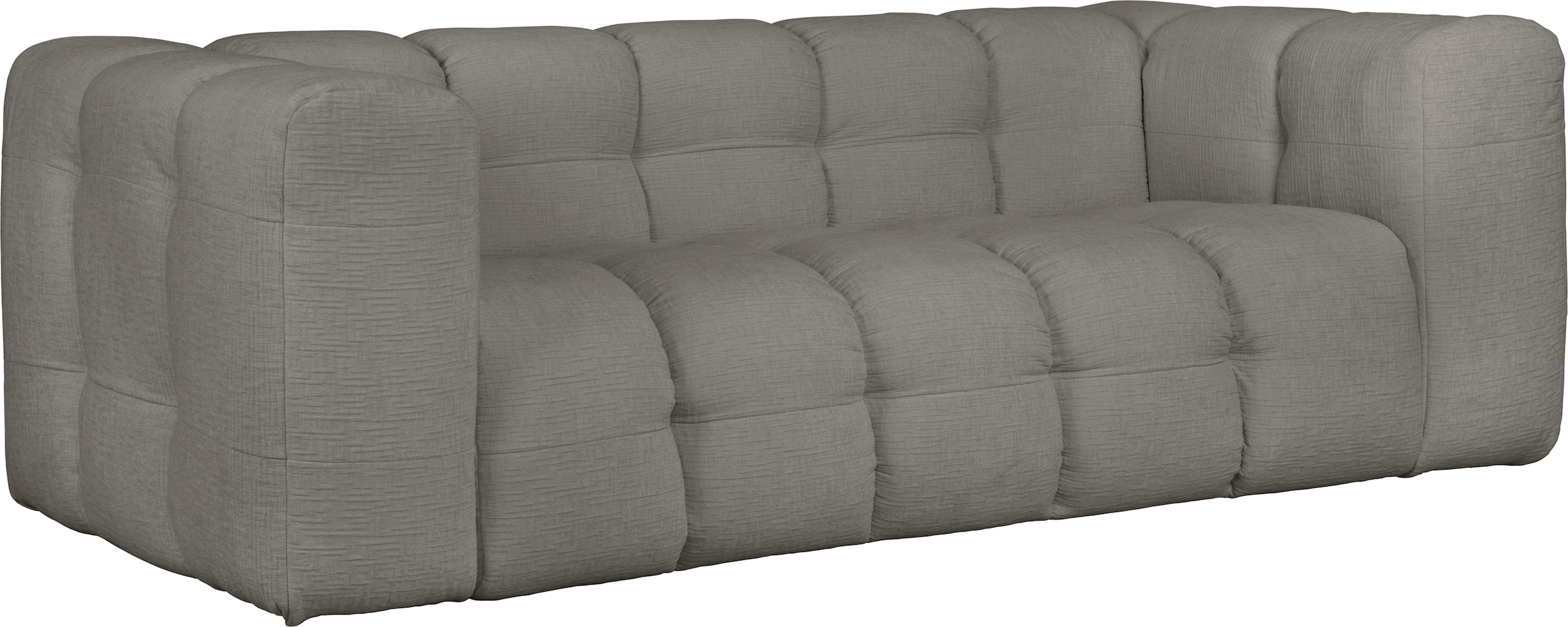 LeGer Home by Lena Gercke 3-Sitzer »TALISHA Designersofa, moderne Steppung, Maße B/T/H: 229/110/75 cm«, moderne Steppung, hoher Sitzkomfort