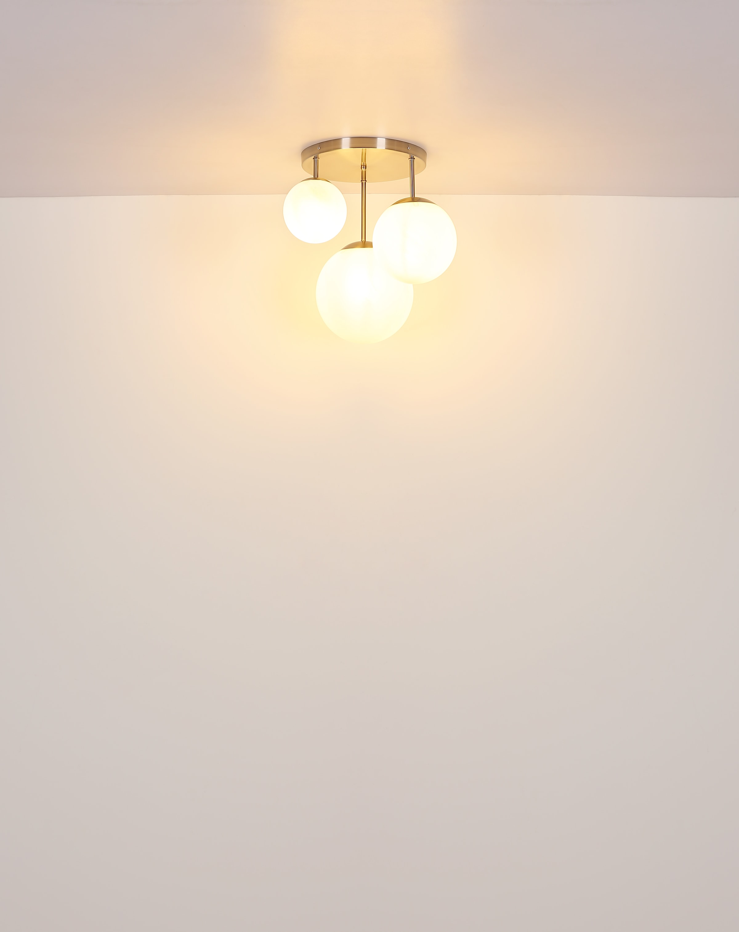 NOWA LED Deckenleuchte »KOP«, 3 flammig, Leuchtmittel E27 | ohne Leuchtmittel