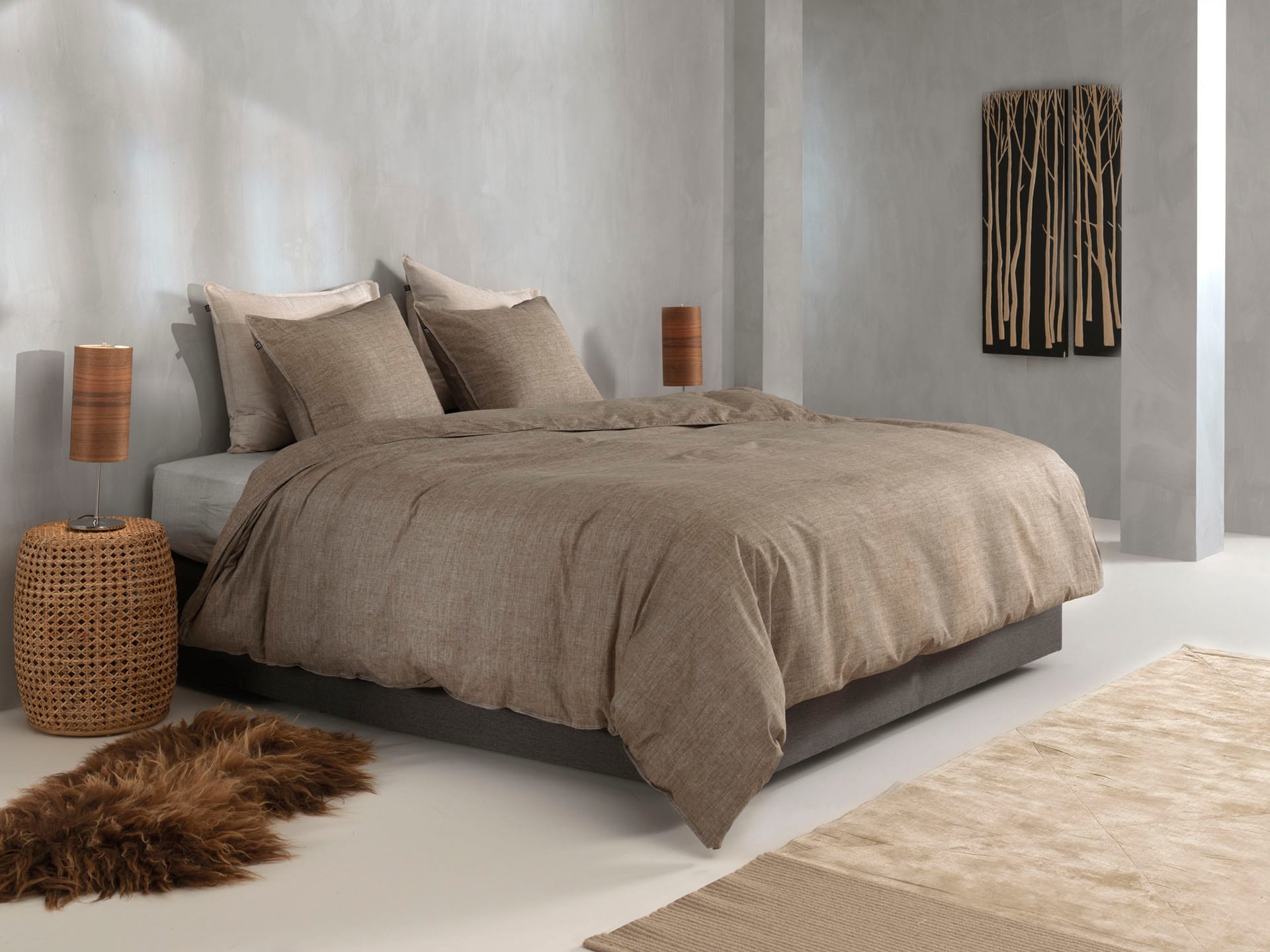 ZO HOME Bettwäsche "Lino" 2 Stk. tlg. Bettwäsche aus 100% Baumwolle, hochwe günstig online kaufen