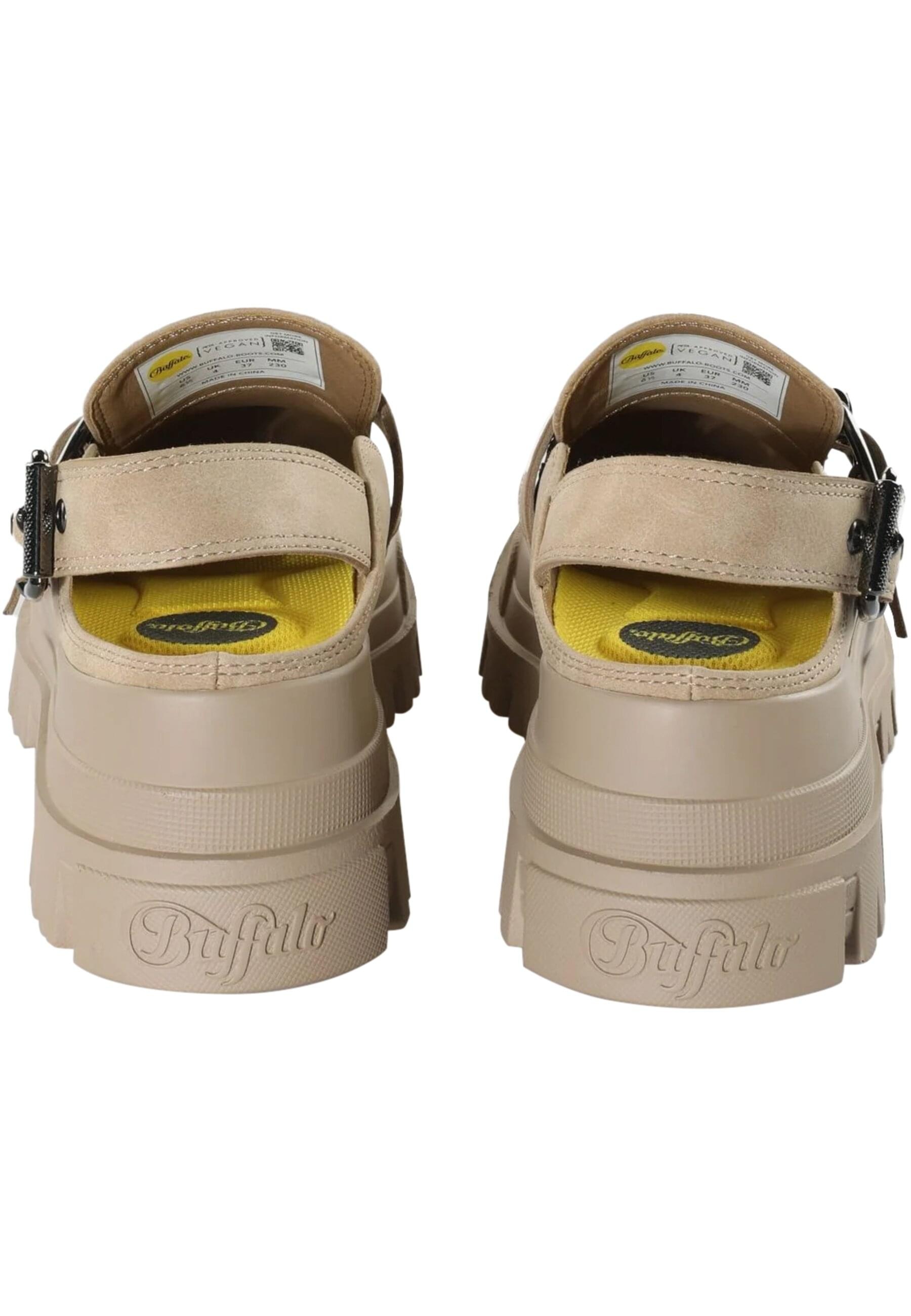 Buffalo Sandale »Buffalo Damen Buffalo Aspha Clog Snd Vegan Nubuck«