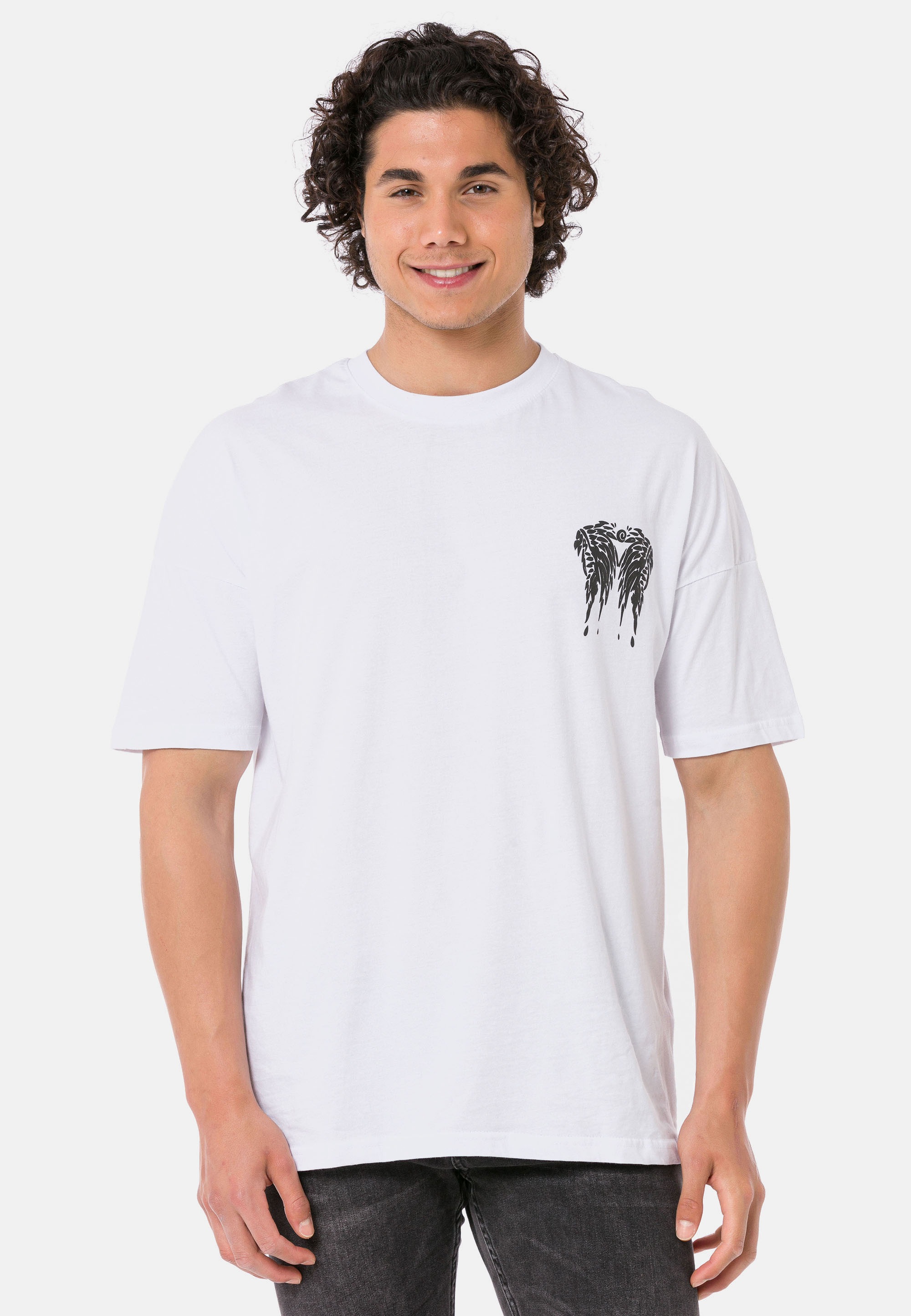 RedBridge T-Shirt »Corby«, mit großflächigem Print