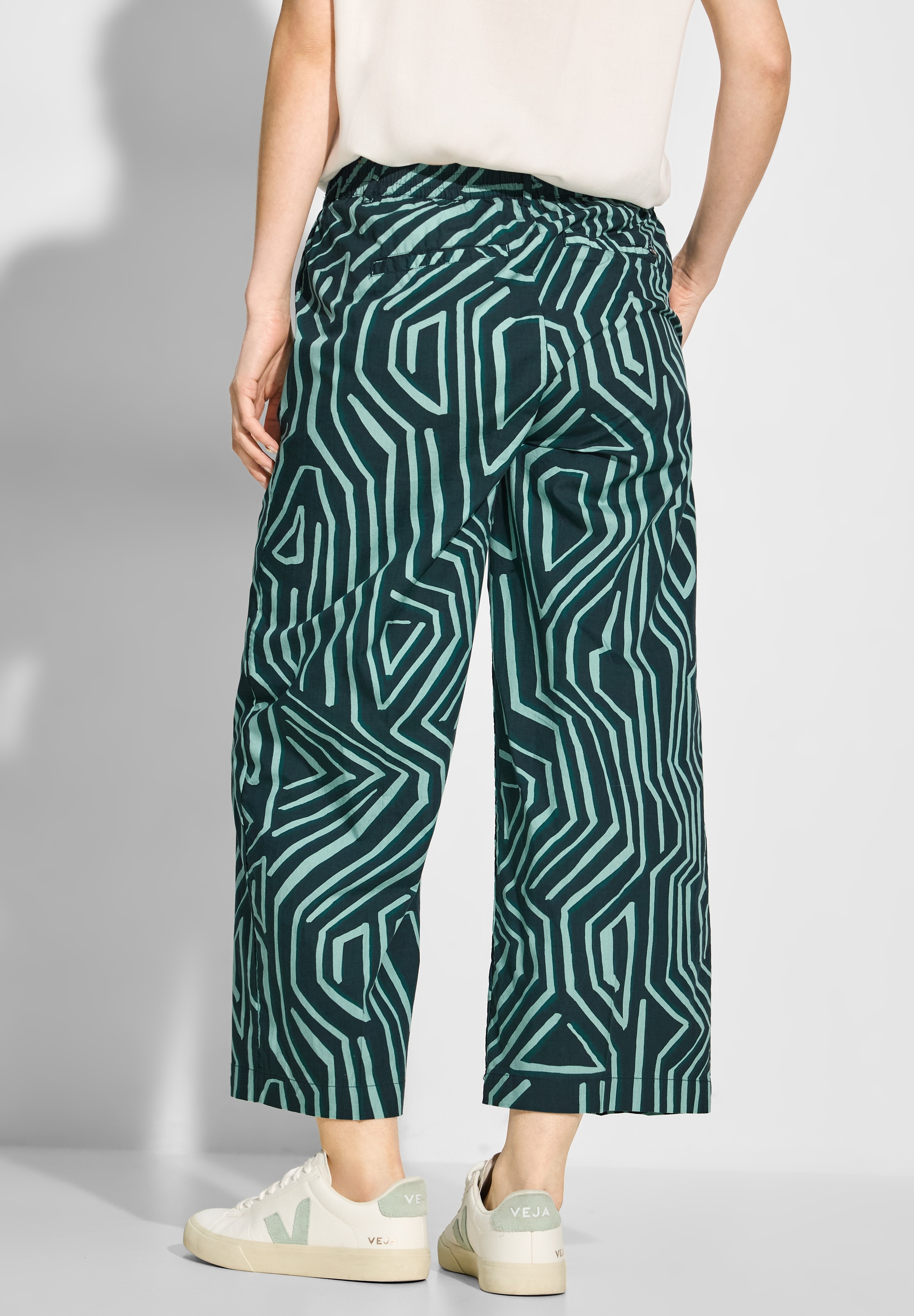 Cecil Stoffhose, High Waist