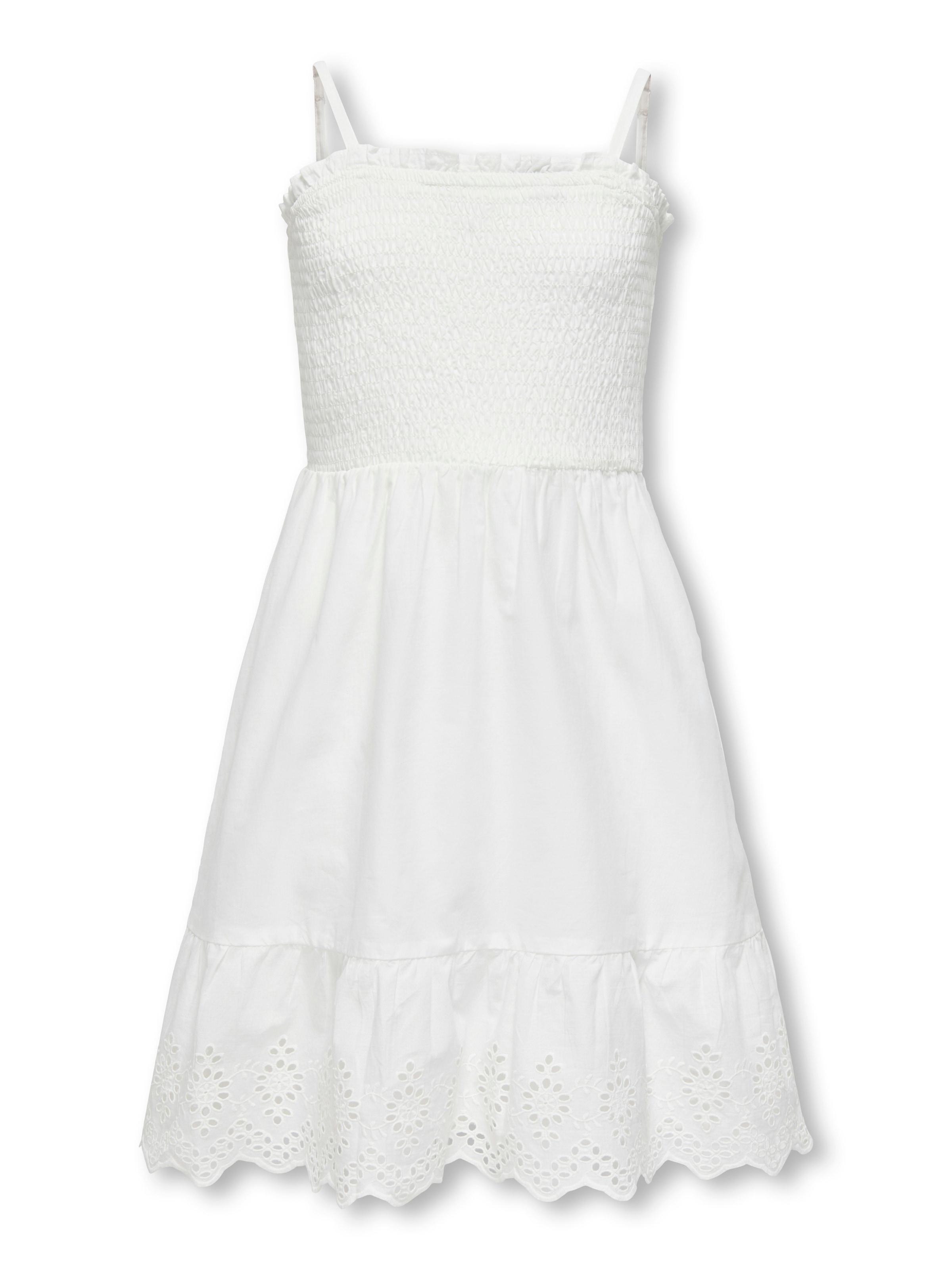 KIDS ONLY Trägerkleid »KOGLOU LIFE EMB SMOCK DRESS WVN«