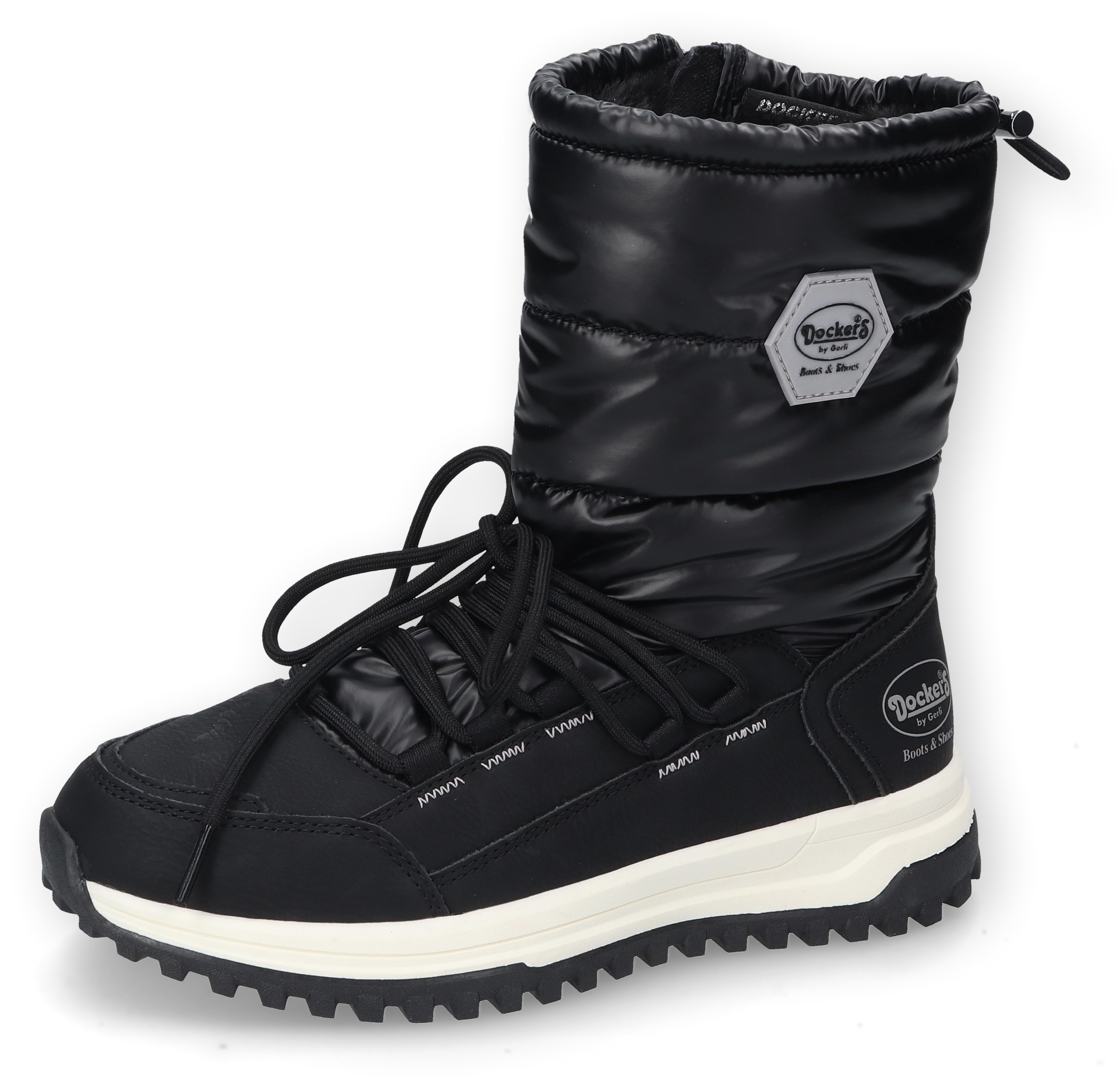 Dockers by Gerli Winterboots, Snowboots, Winterstiefel, Schnürstiefel mit Warmfutter