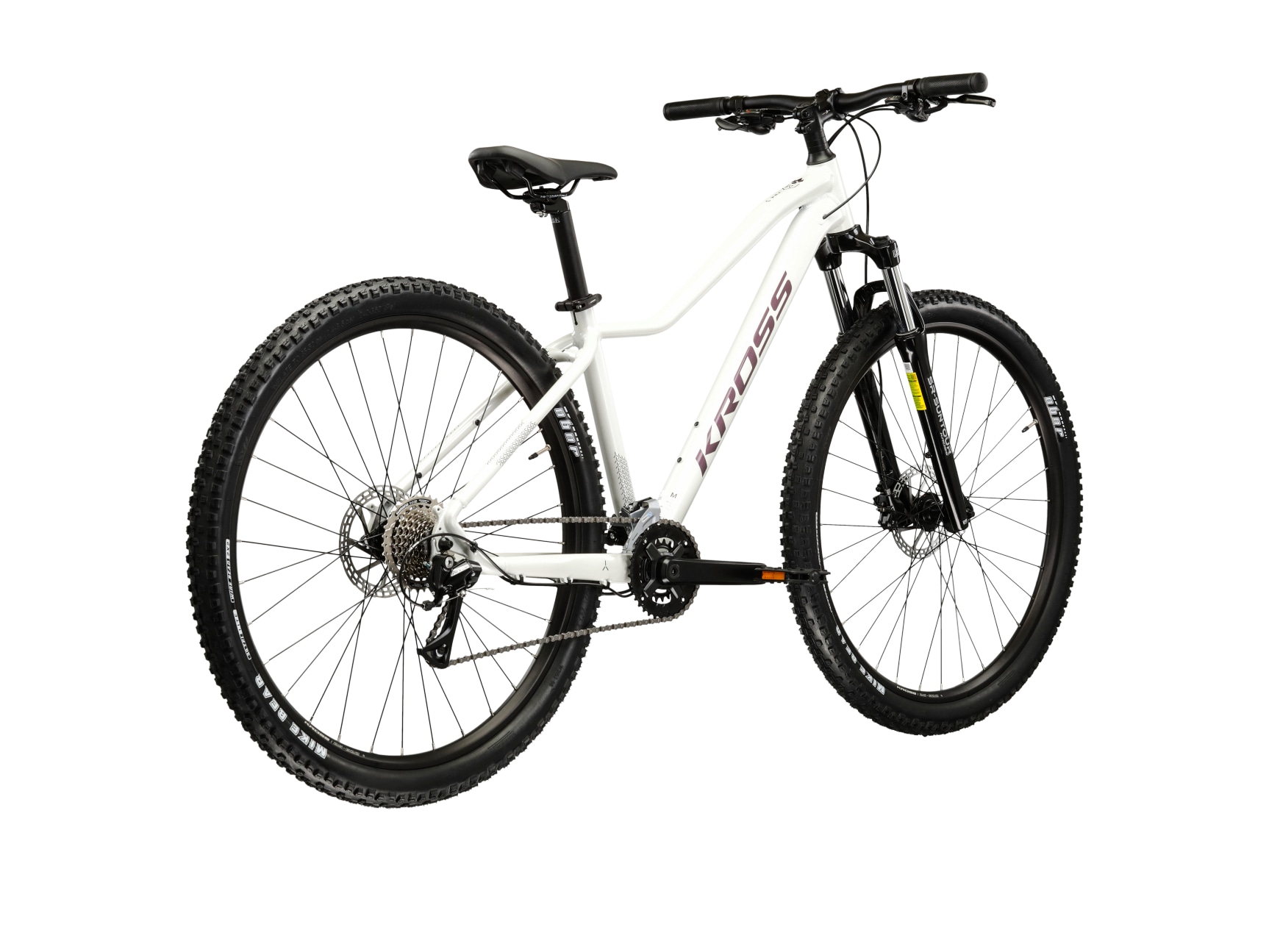 Kross Mountainbike »KROSS Mountainbike Hardtail 29" LEA 4.0 weiß 16 Gänge« 16 Gang Shimano ACERA M3020 Schaltwerk Kettenschaltung