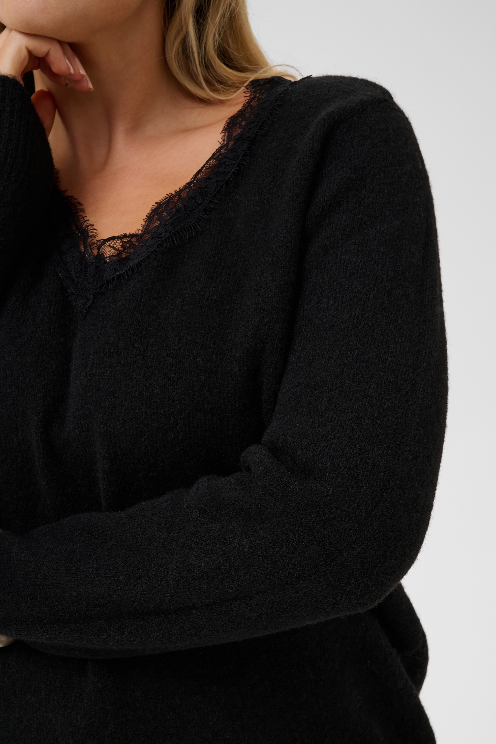 KAFFE Curve Strickpullover »KAFFE Curve Strickpullover KCblaire«