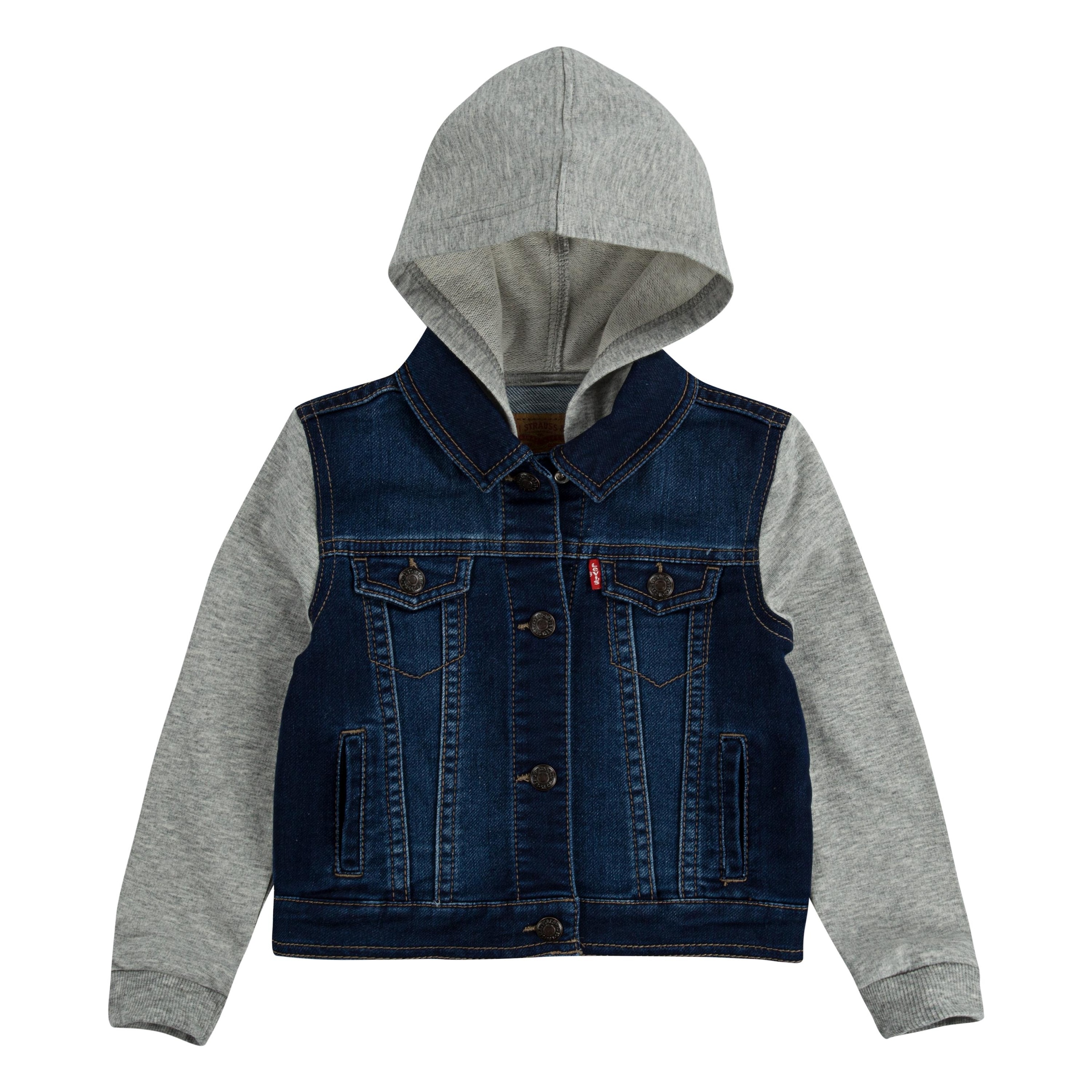 Levi's® Kids Jeansjacke »INDIGO JACKET«, mit Kapuze, for Baby BOYS