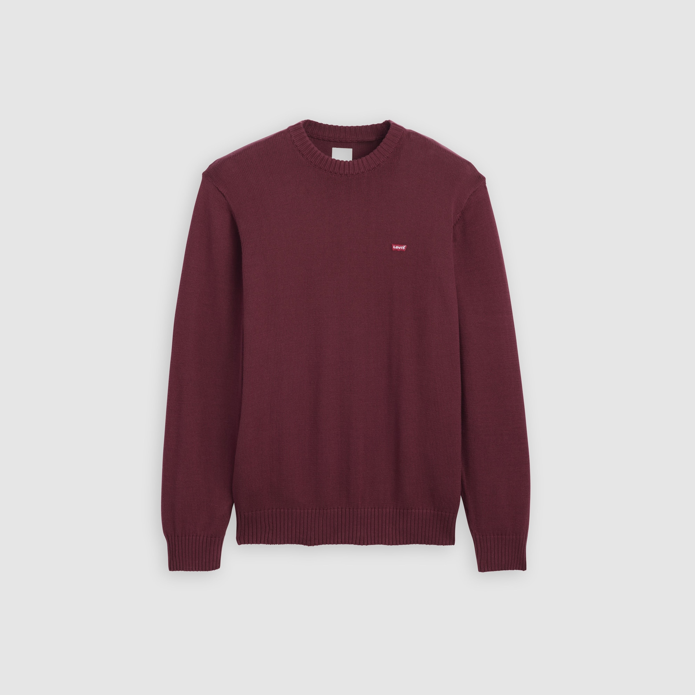 Levi's® Strickpullover »CLASSIC HM SWEATER« mit Logostickerei und aus reiner Baumwolle
