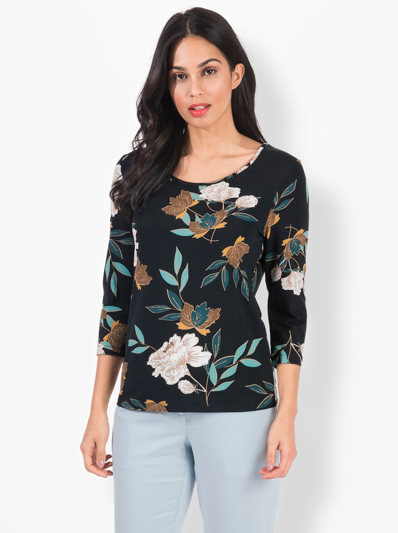 Lady Print-Shirt "Druck-Shirt" 1 Stk. tlg. günstig online kaufen