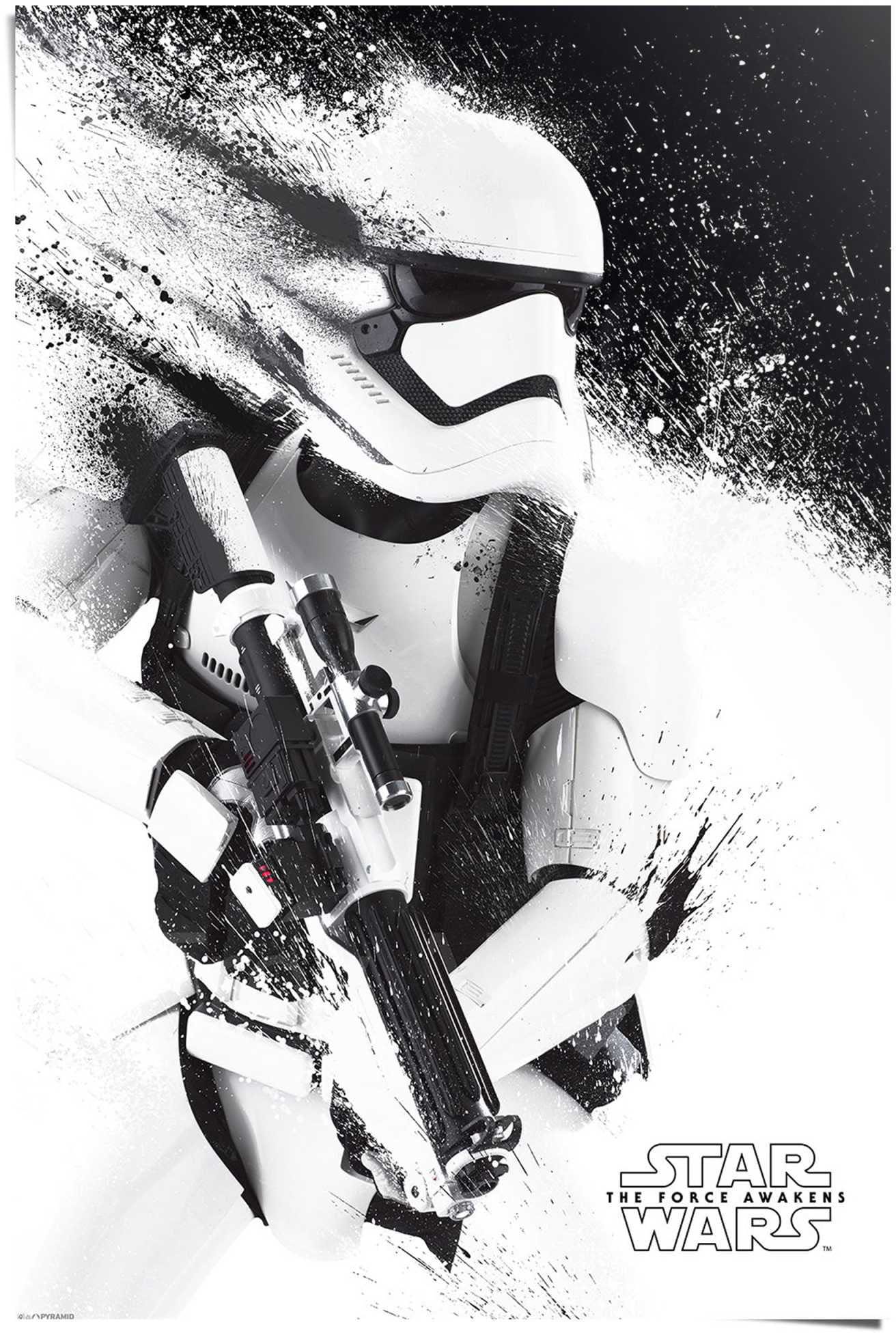 Reinders Poster "Poster Star Wars Episode VII Stormtrooper" Science-Fiction günstig online kaufen