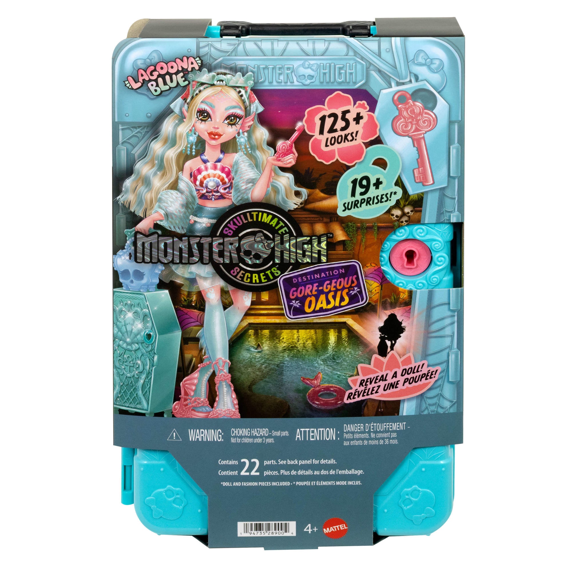 MonsterHigh™ Anziehpuppe »Monster High Verborgene Schätze Oase Lagoona«